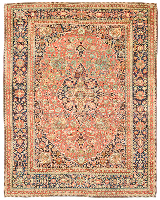 A KASHAN 'MOHTASHAM' CARPET