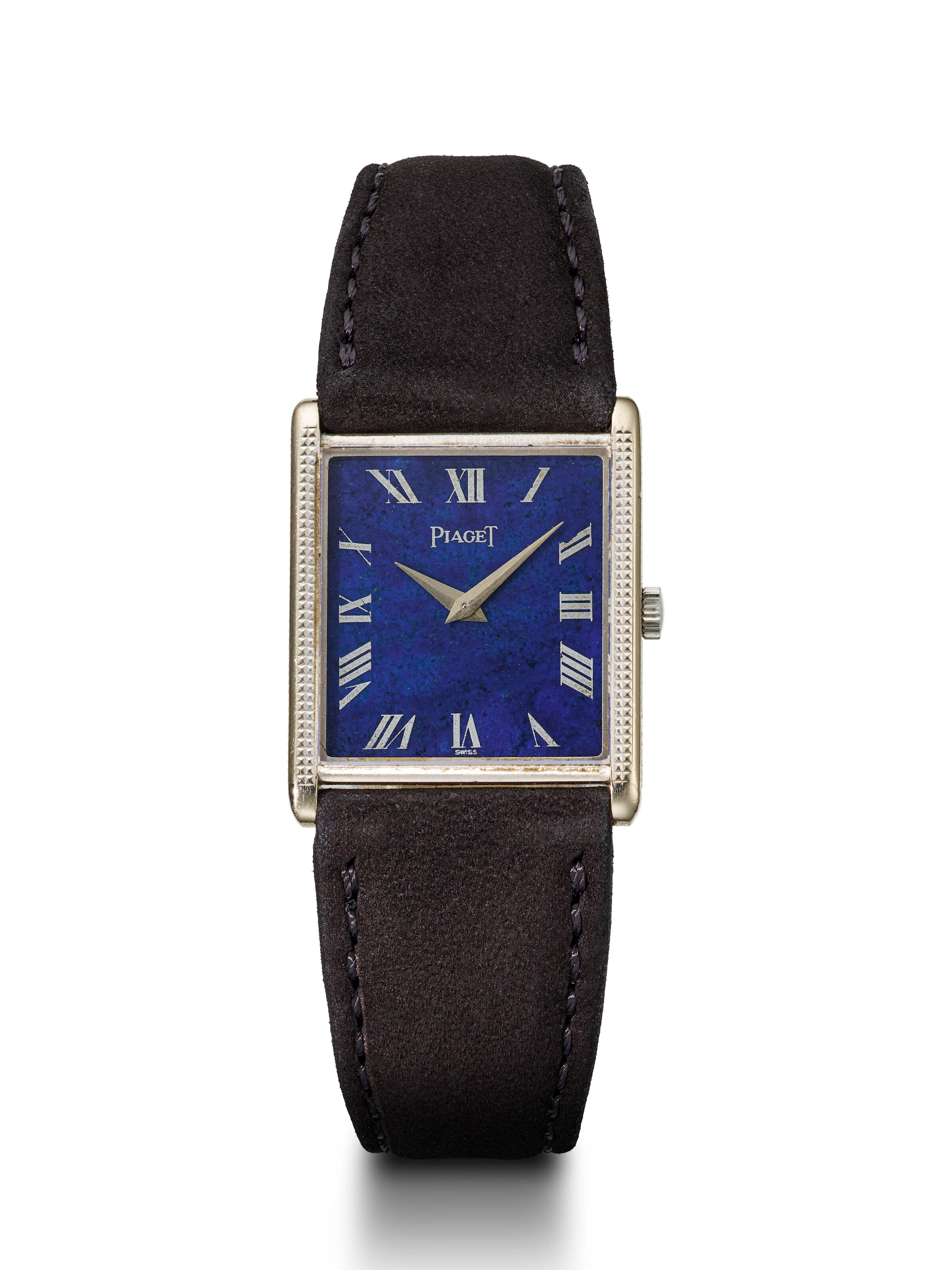 Piaget, White Gold Wristwatch with Lapis Lazuli Dial, Ref. 9294