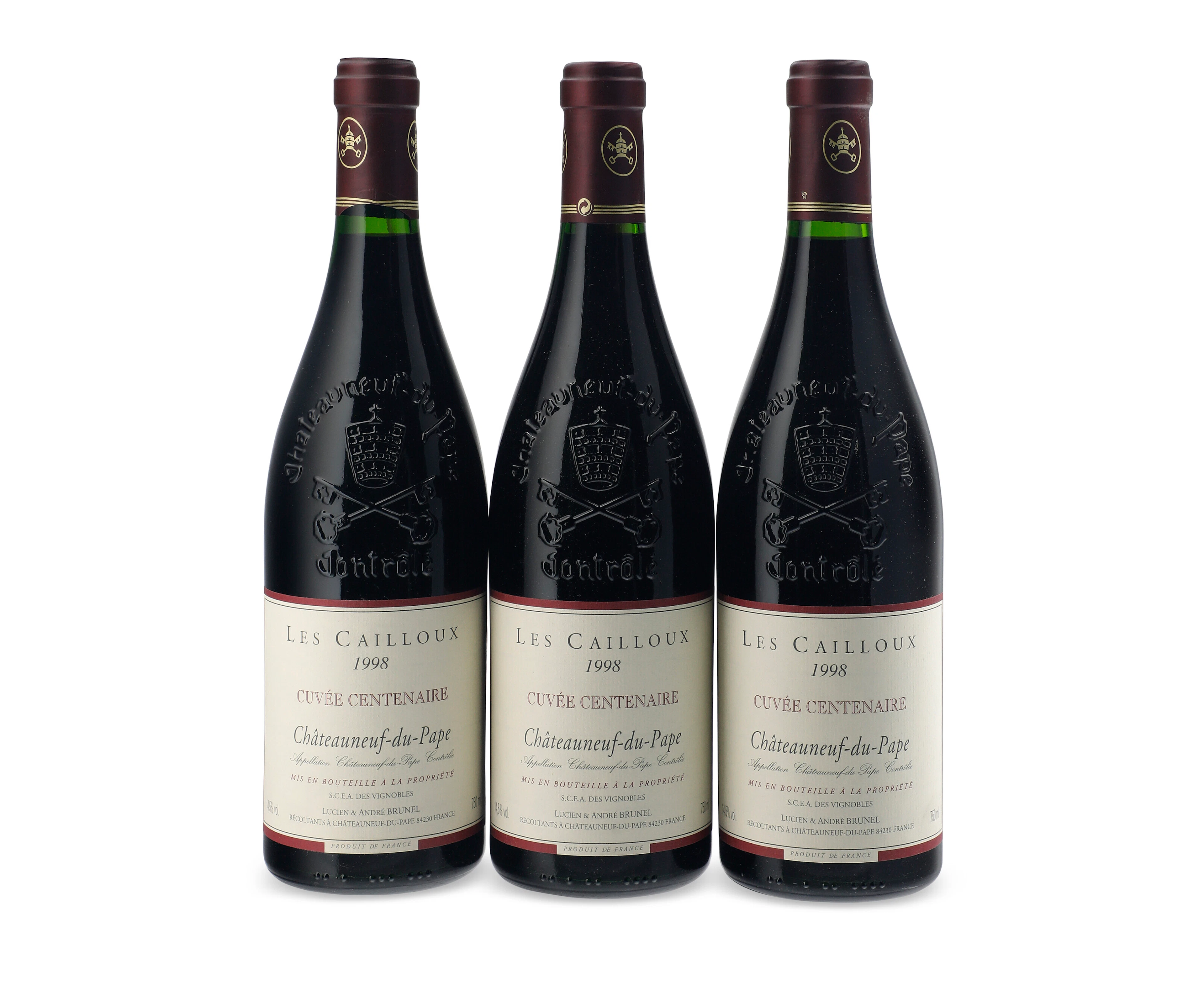 Lucien & André Brunel, Châteauneuf-Du-Pape Les Cailloux Cuveé Centenaire 1998