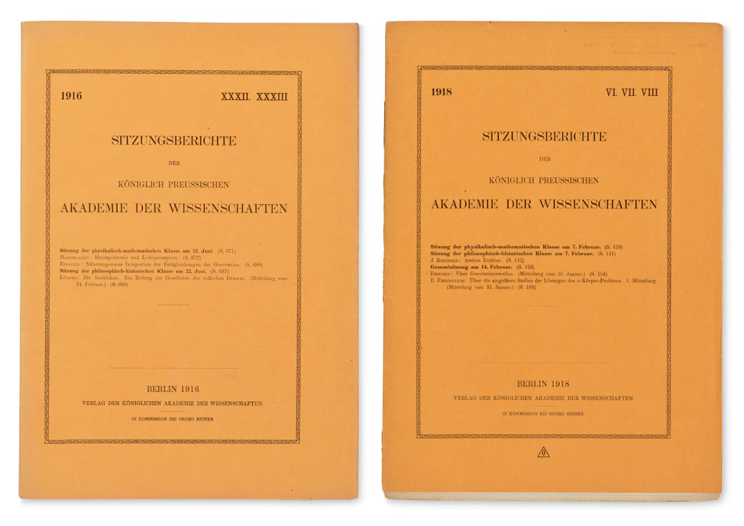 Einstien's First Two Papers on Gravitational Waves: "Näherungsweise