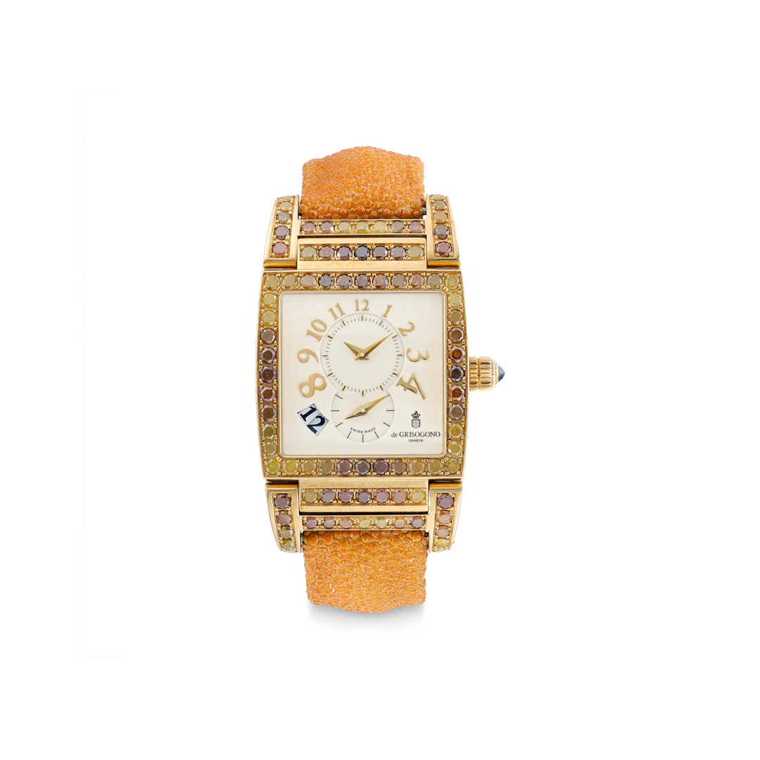 De Grisogono Coloured Diamond and Enamel 'Instrumento no.uno Dual