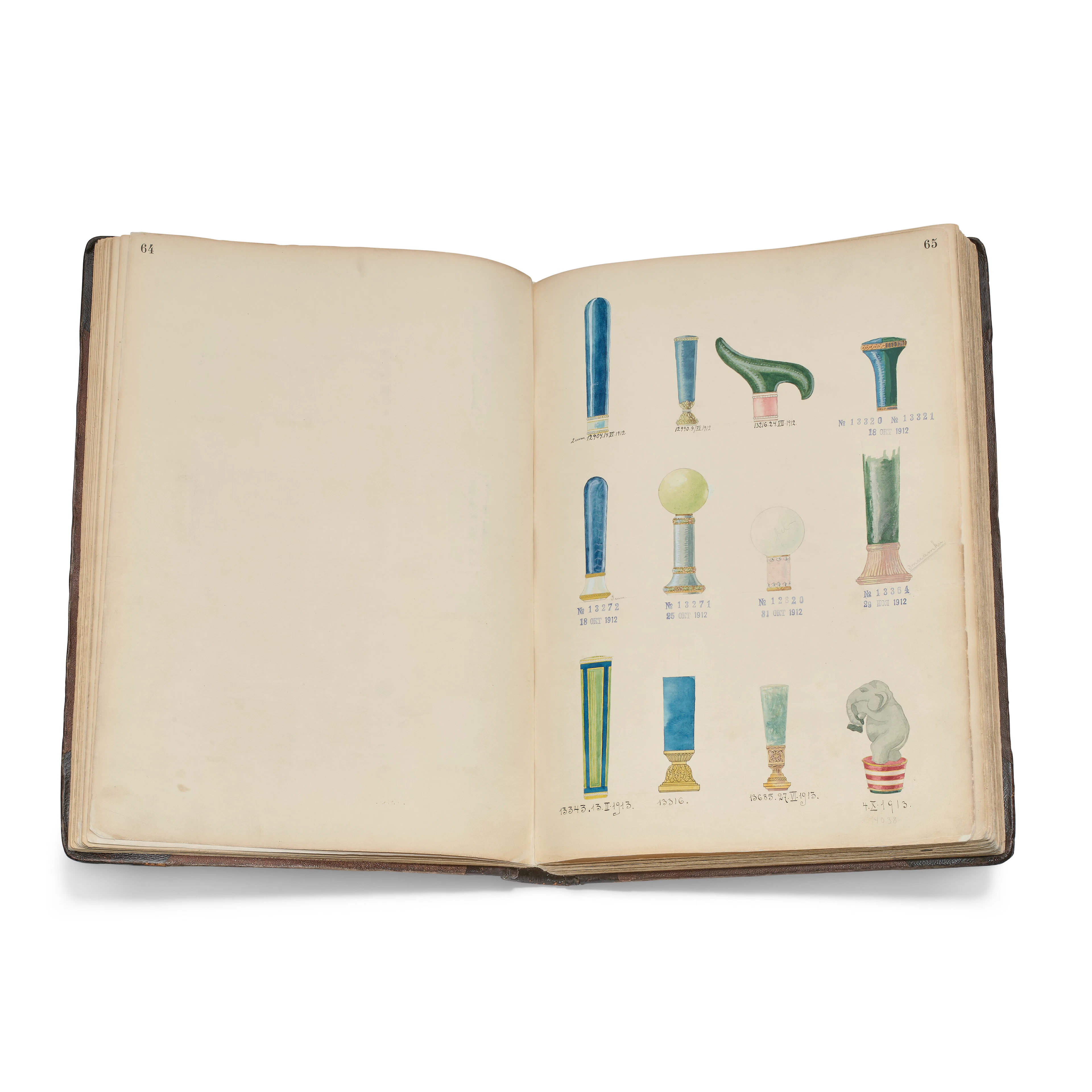 AN EXTREMELY IMPORTANT AND RARE DESIGN ALBUM FROM THE WORKSHOP OF