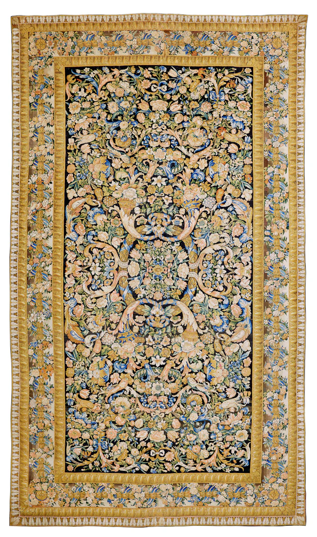 Exceptionnel Tapis De La Savonnerie D'époque Louis Xiii