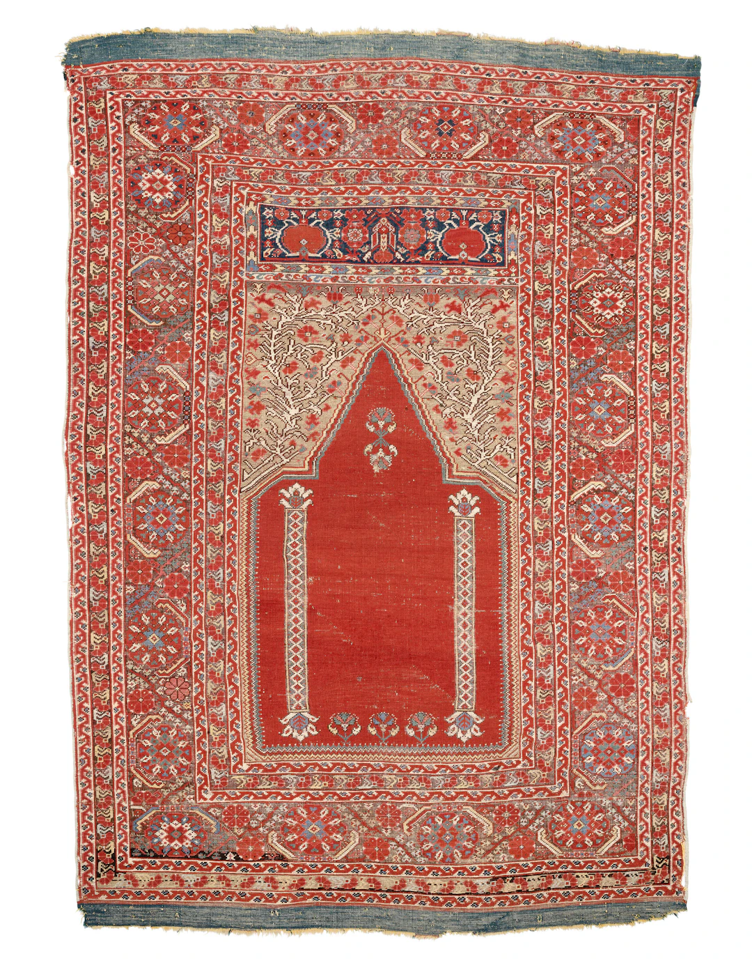 A Ghiordes Prayer Rug