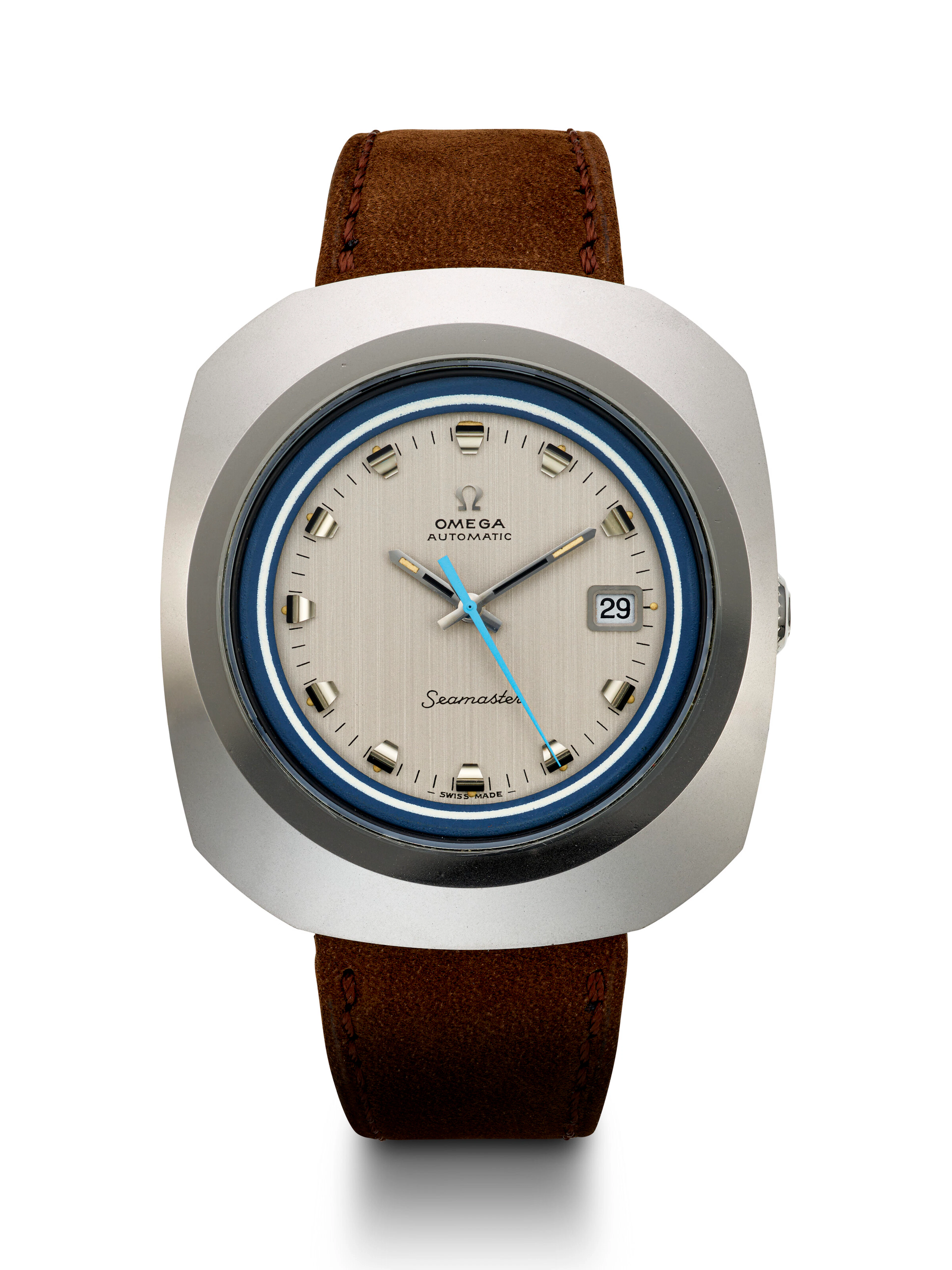 Omega, Tungsten and Stainless Steel 'Seamaster', Ref. 166.078