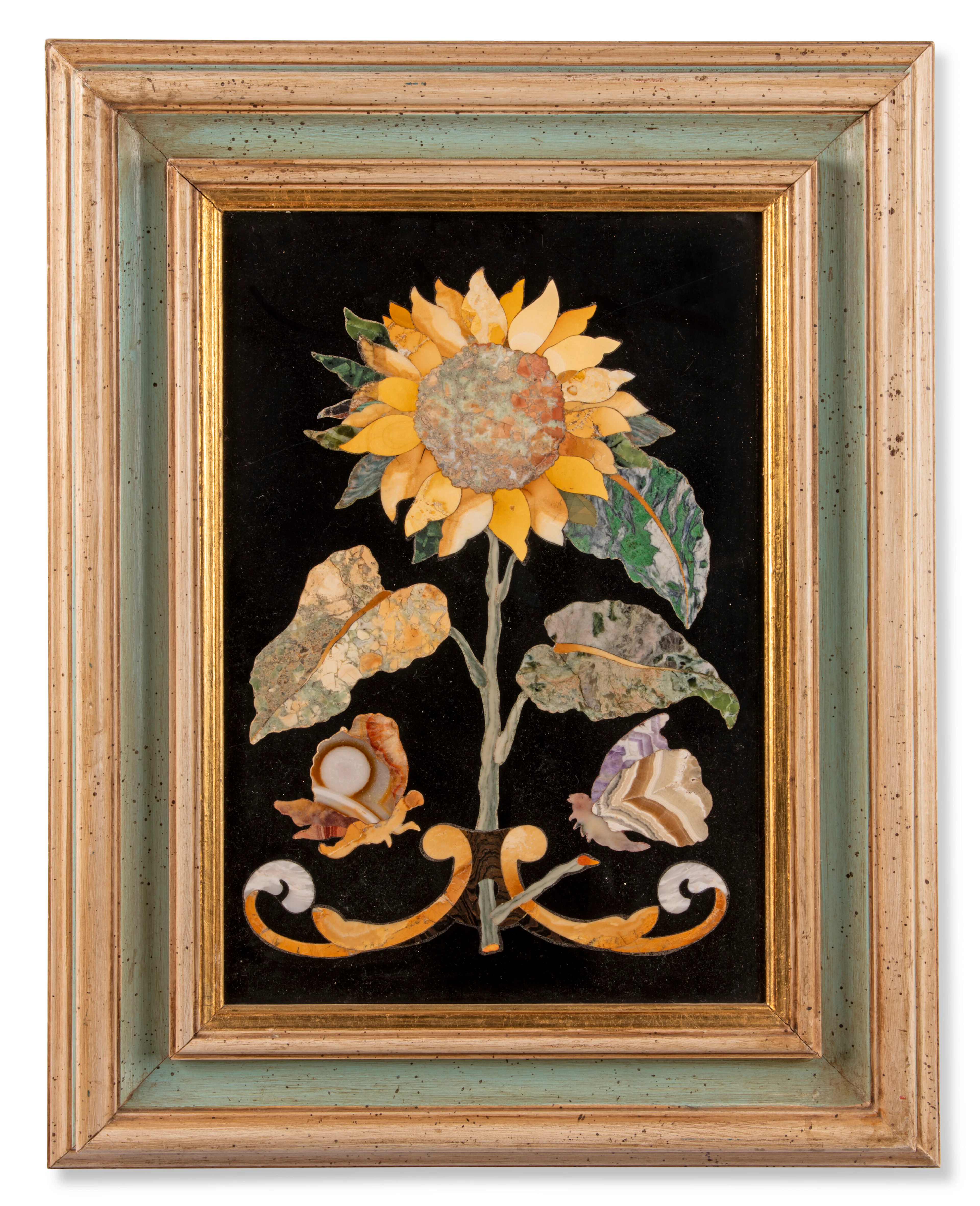 An Italian Pietra Dura Plaque
