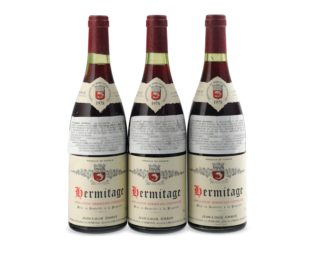 Domaine Jean-Louis Chave, Hermitage 1978
