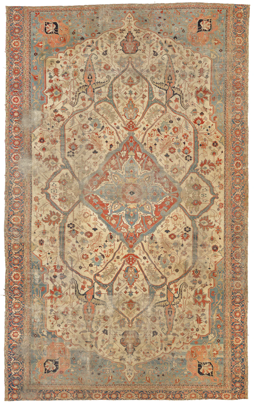 A Large Heriz Carpet