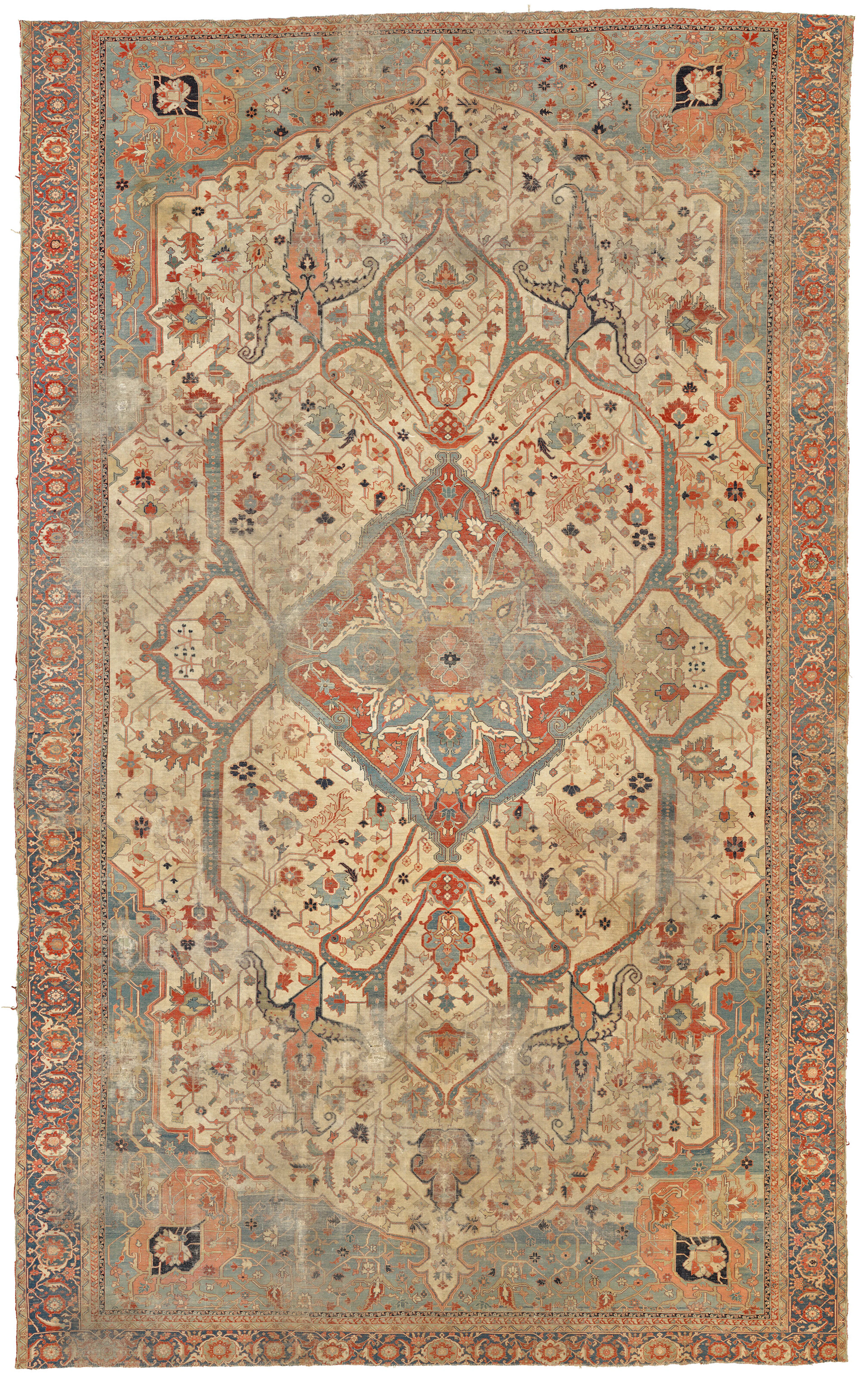 A Large Heriz Carpet