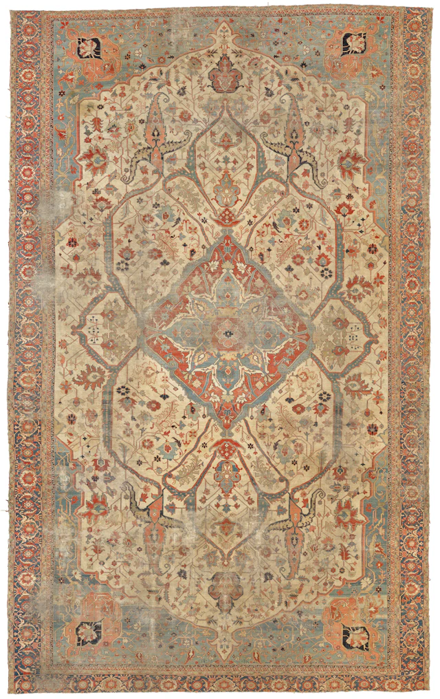 A Large Heriz Carpet