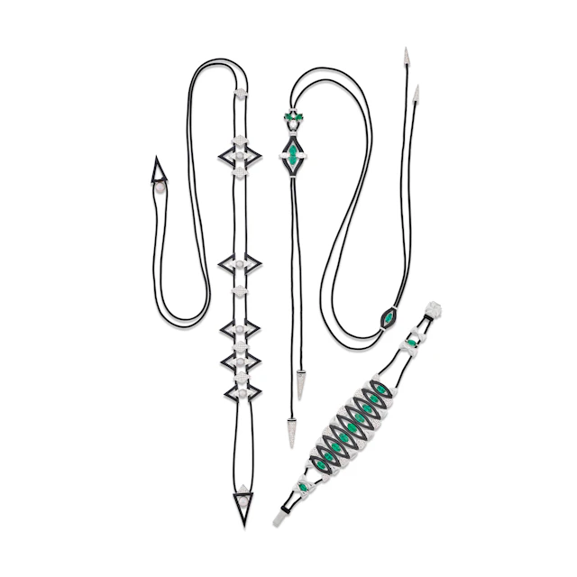 Nikos Koulis Group of Multi-Gem and Enamel Jewellery