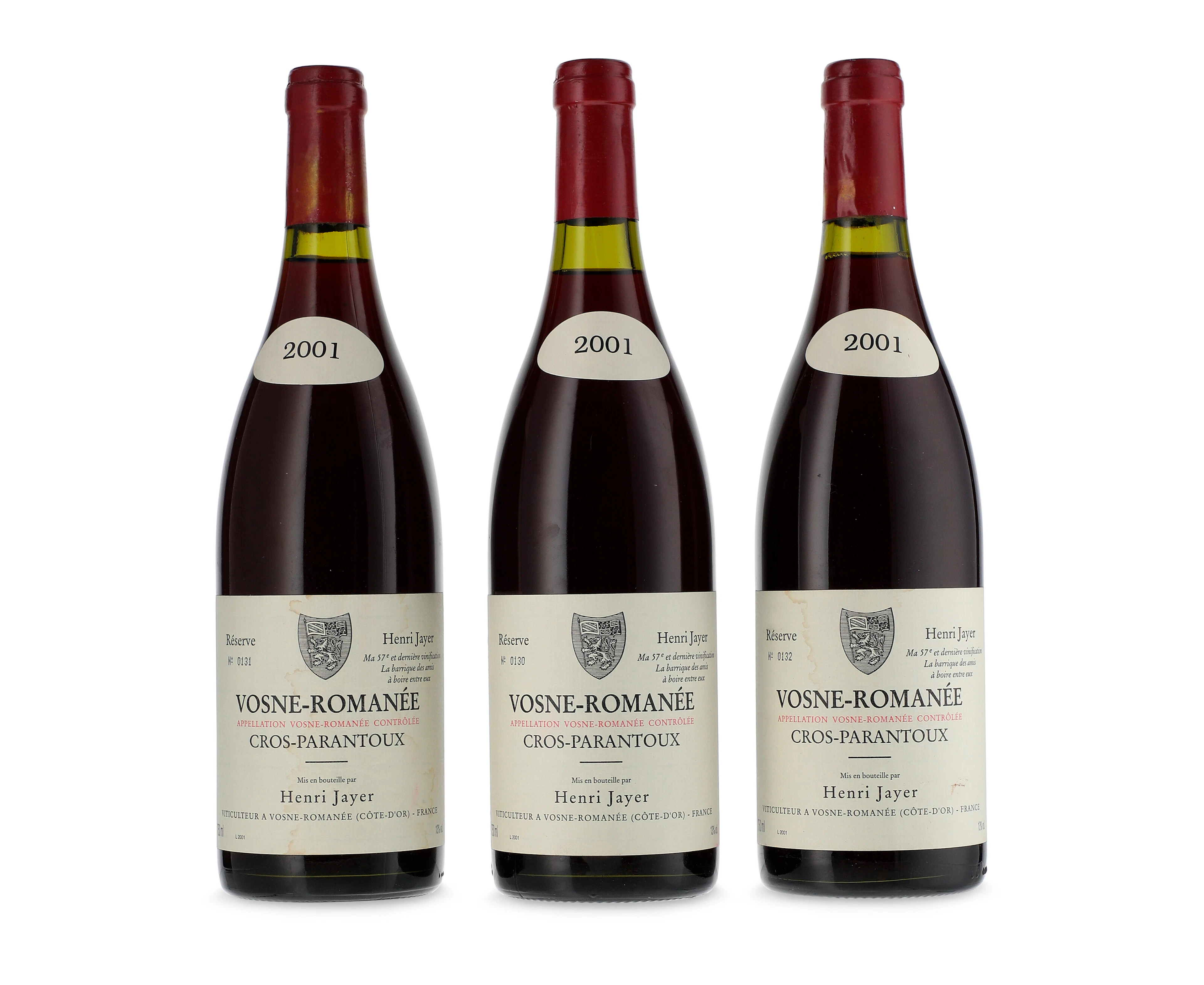 Henri Jayer, Vosne-Romanée Cros Parantoux 2001