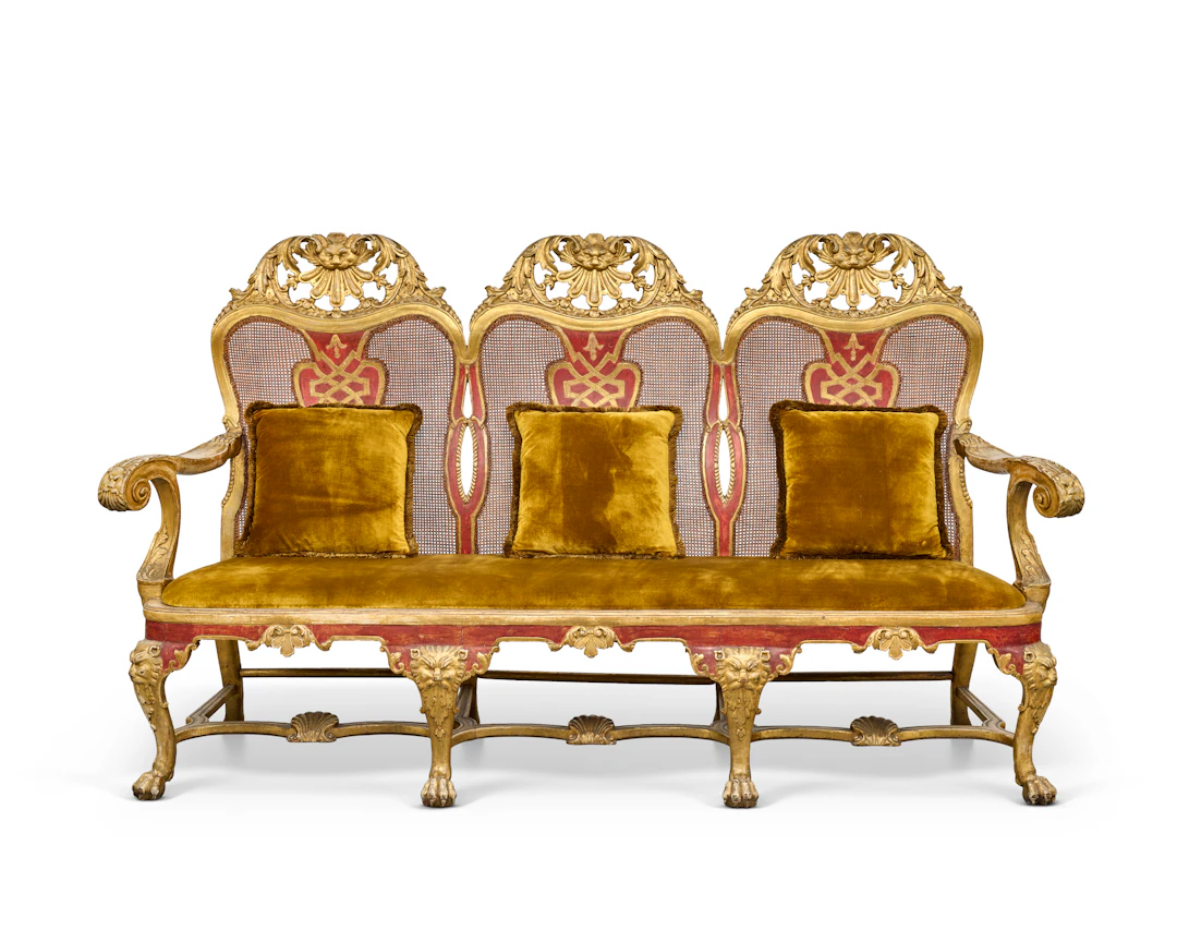 Canapé D'époque Rococo