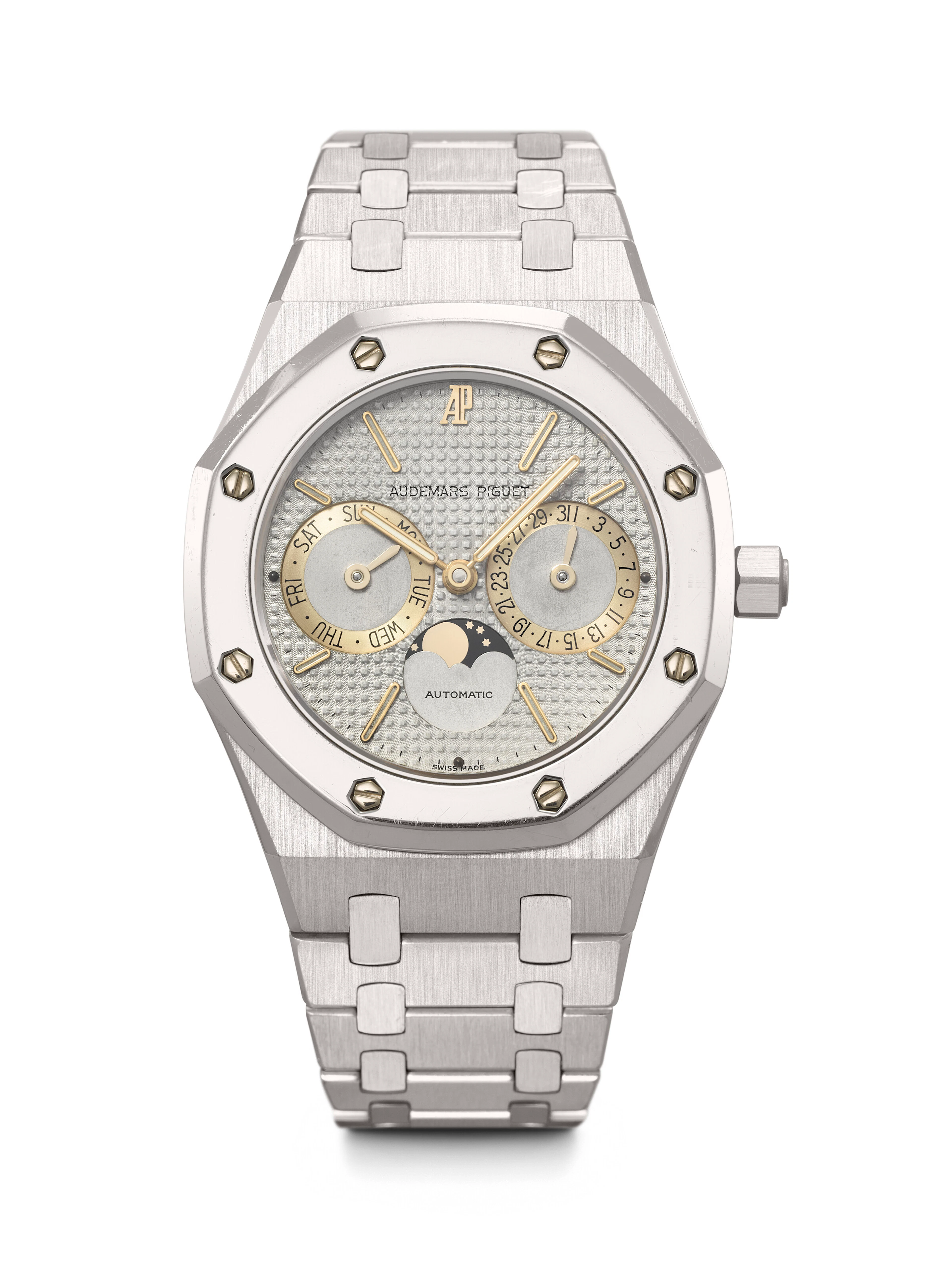 AUDEMARS PIGUET. A UNIQUE, IMPORTANT AND HIGHLY ATTRACTIVE STAINLESS