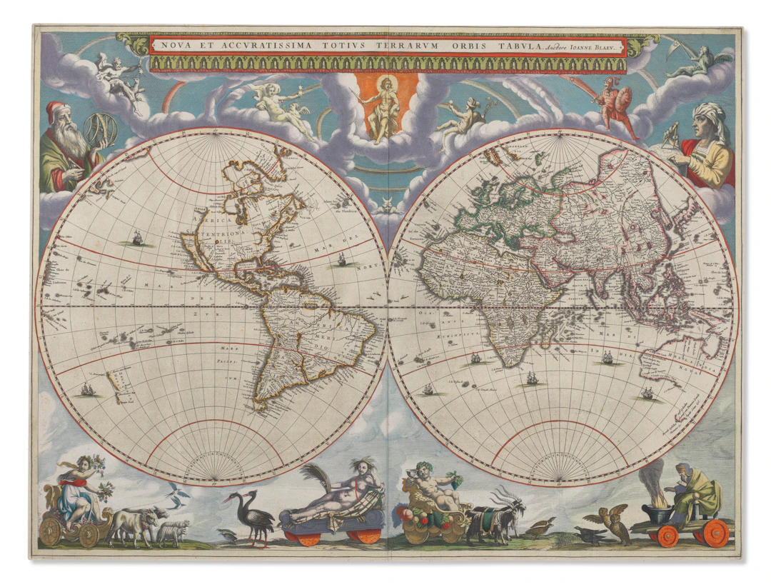 Nova Et Accuratissima Totius Terrarum Orbis Tabula