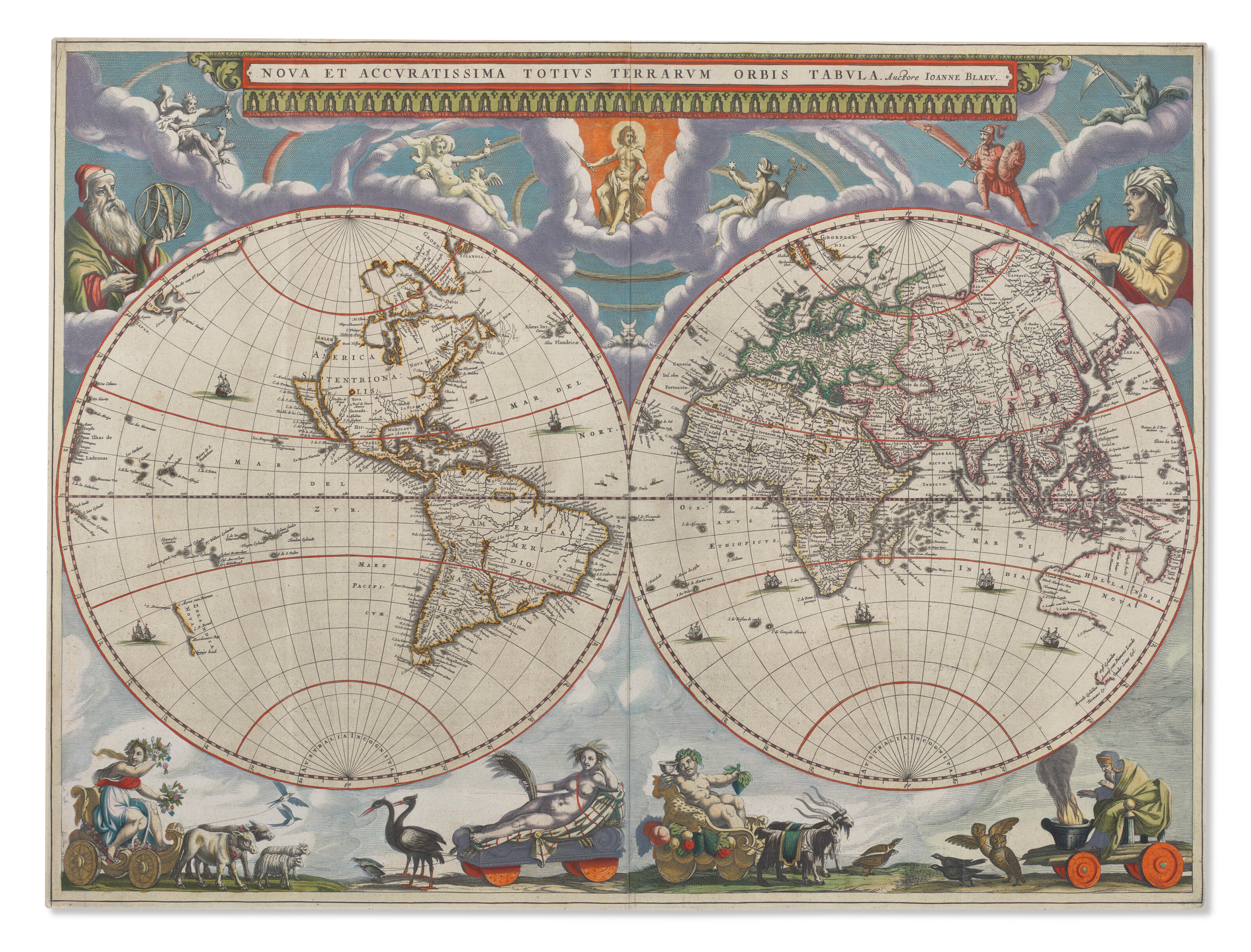 Nova Et Accuratissima Totius Terrarum Orbis Tabula