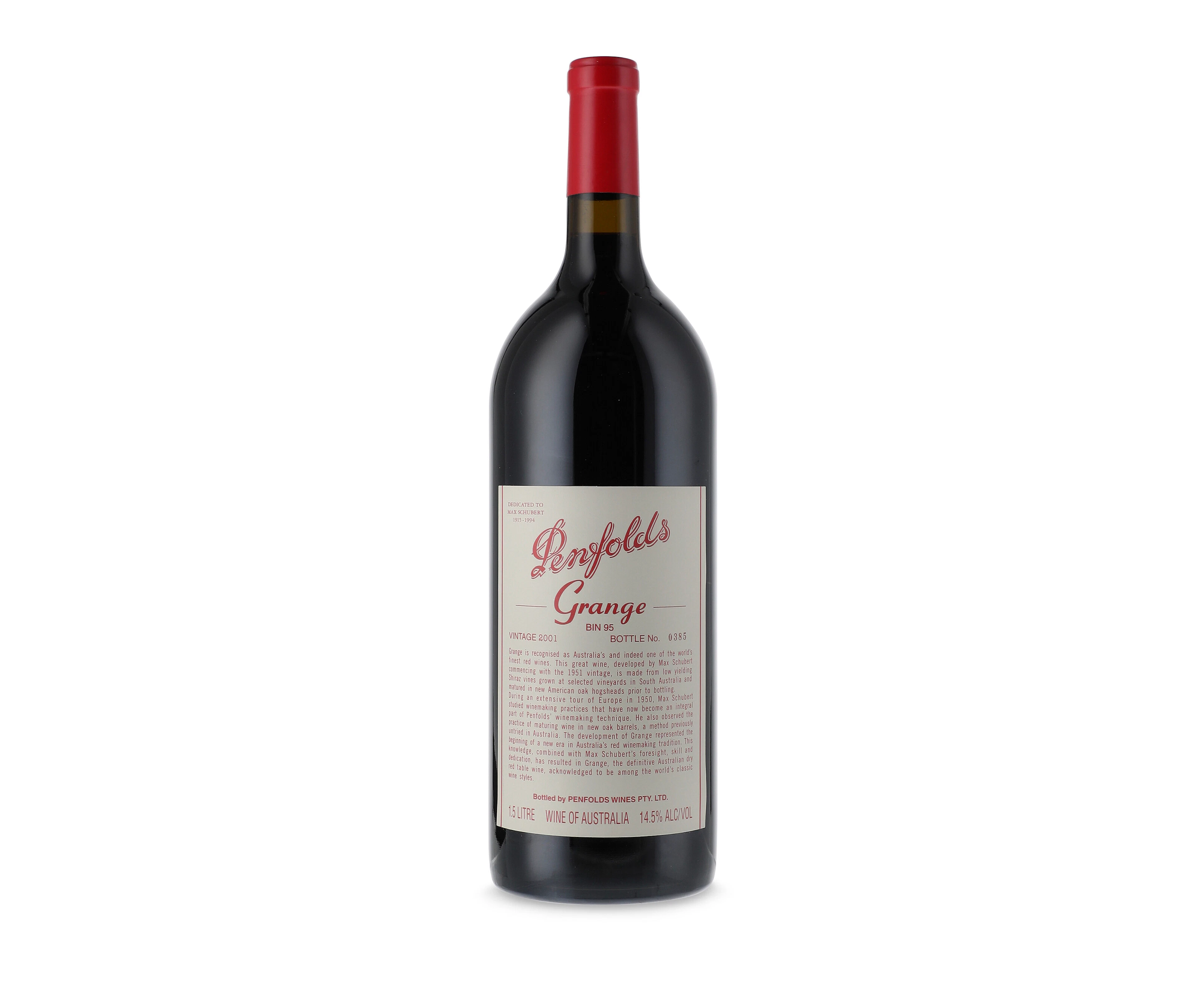 Penfolds, Grange 2001