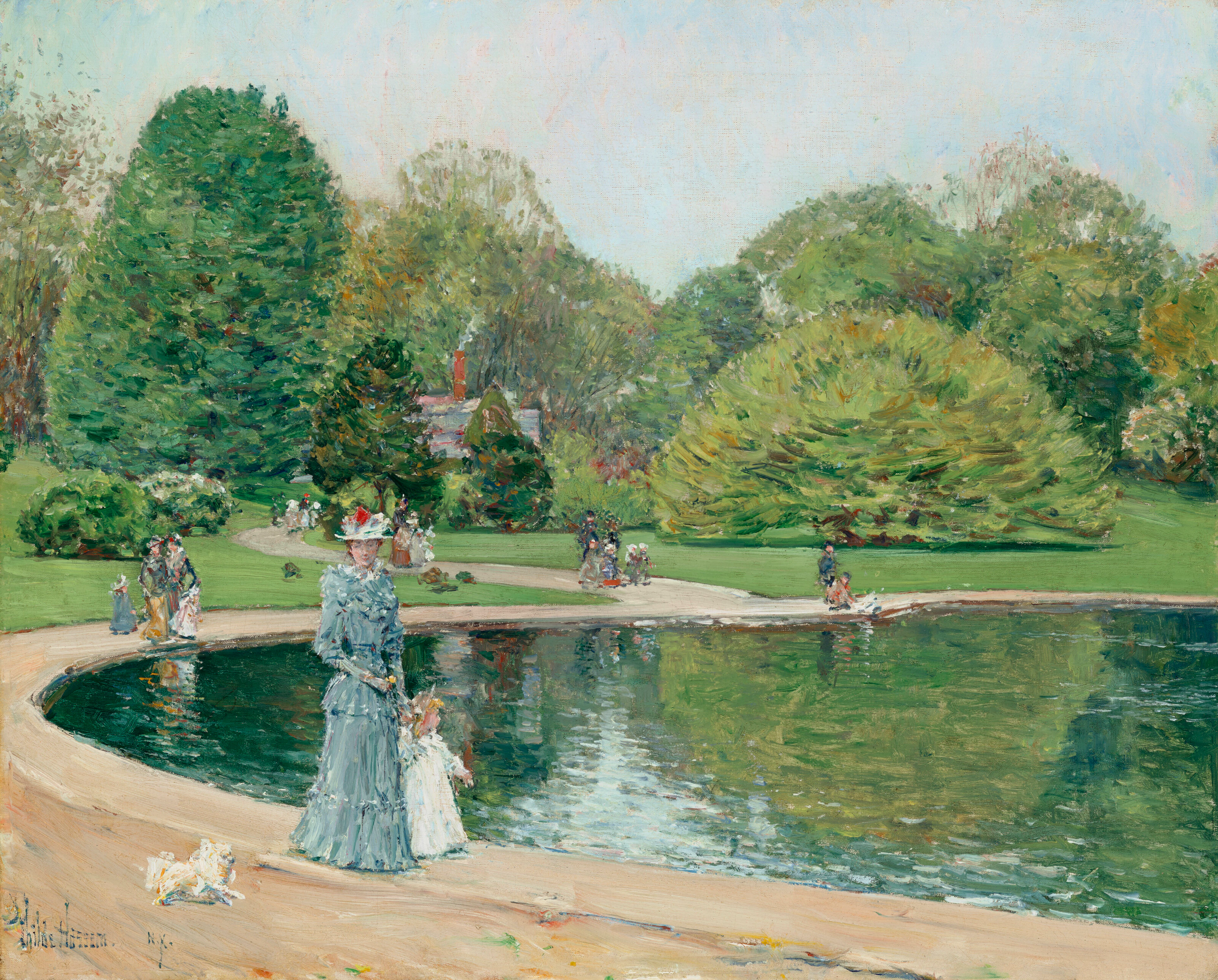 CHILDE HASSAM (1859-1935) Central Park