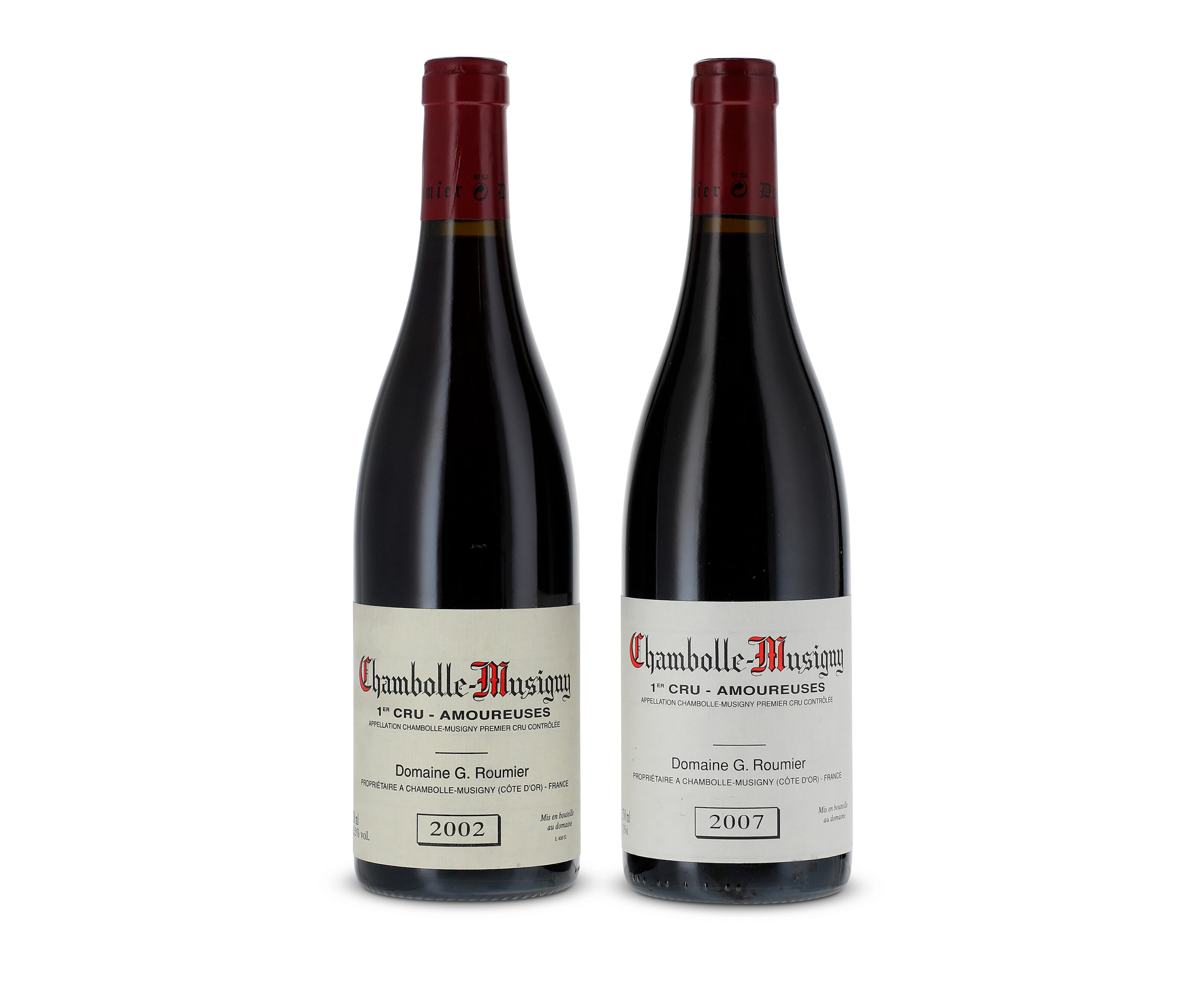 Mixed 2002 & 2007 Domaine Georges Roumier, Chambolle-Musigny, Les Amoureuses