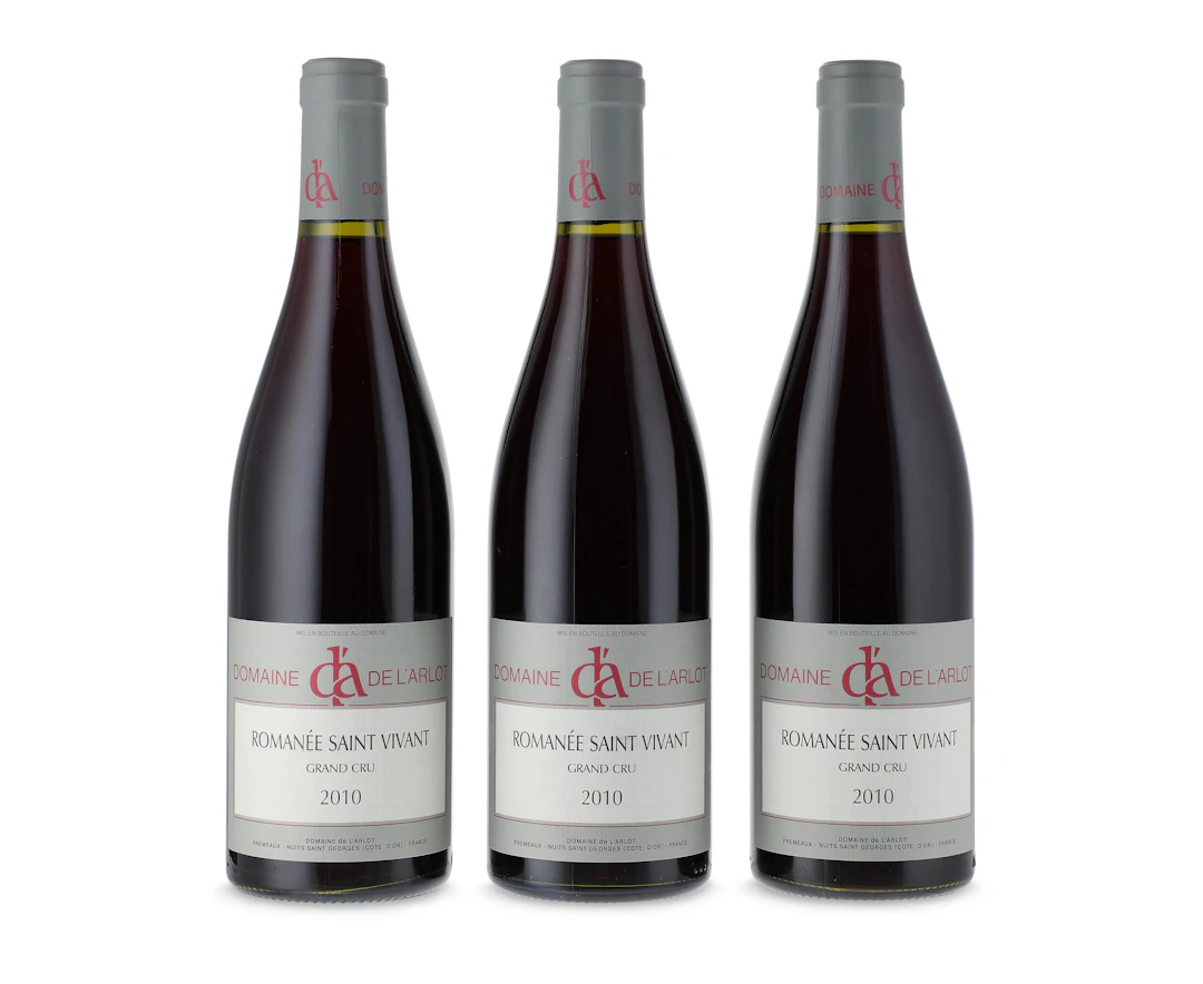 Mixed 2001 & 2010 Domaine De L'arlot, Romanée-Saint-Vivant