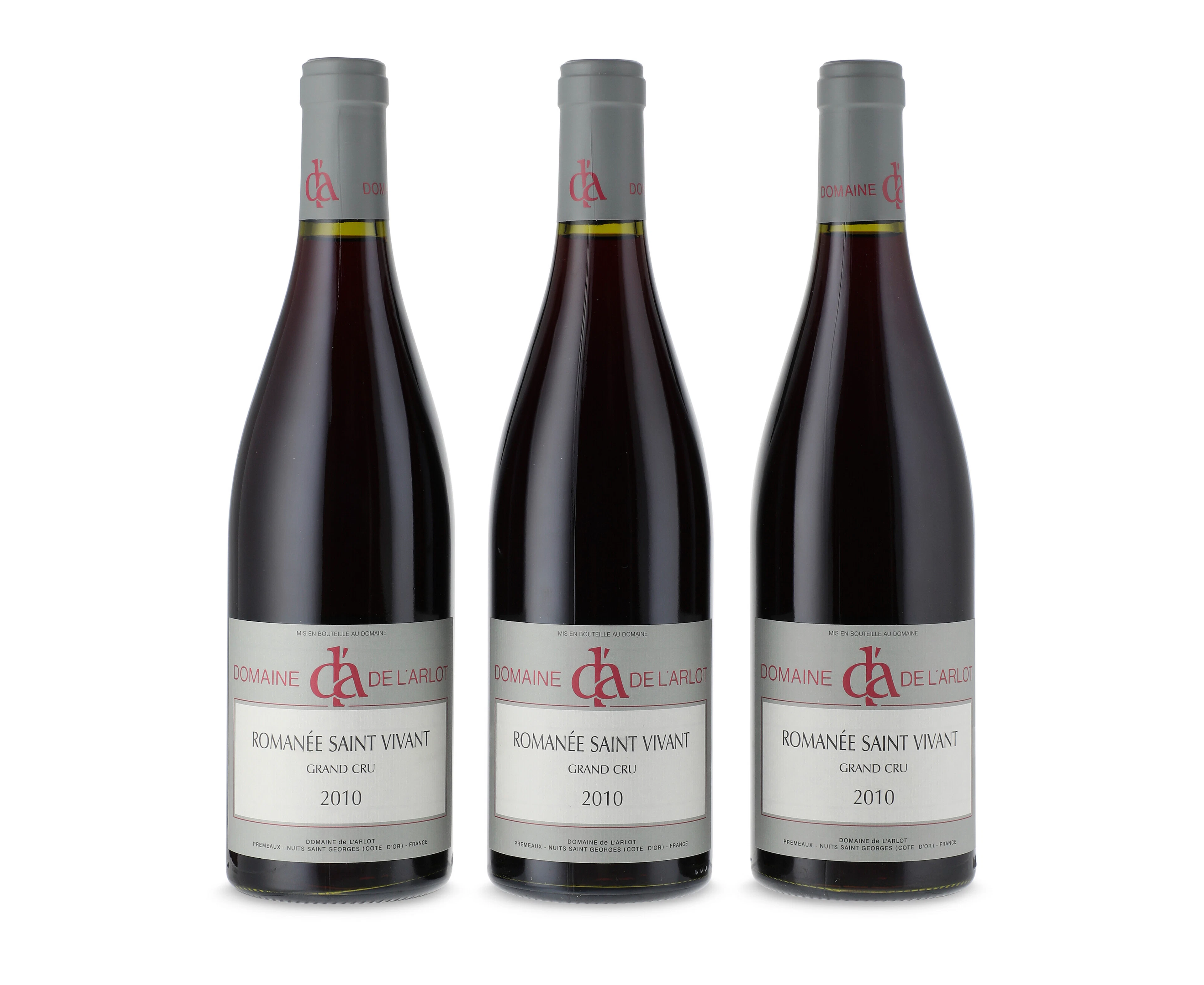 Mixed 2001 & 2010 Domaine De L'arlot, Romanée-Saint-Vivant