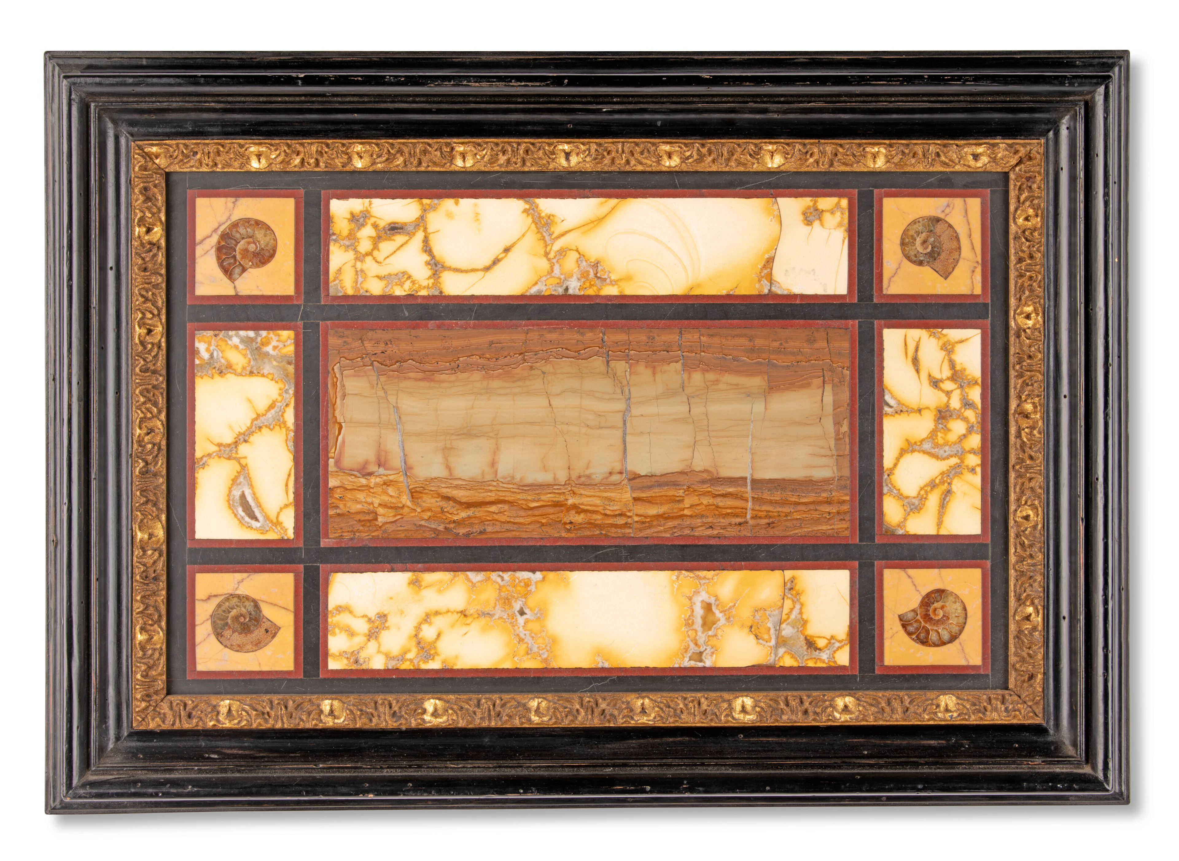 An Italian Pietra Dura Decorative Panel