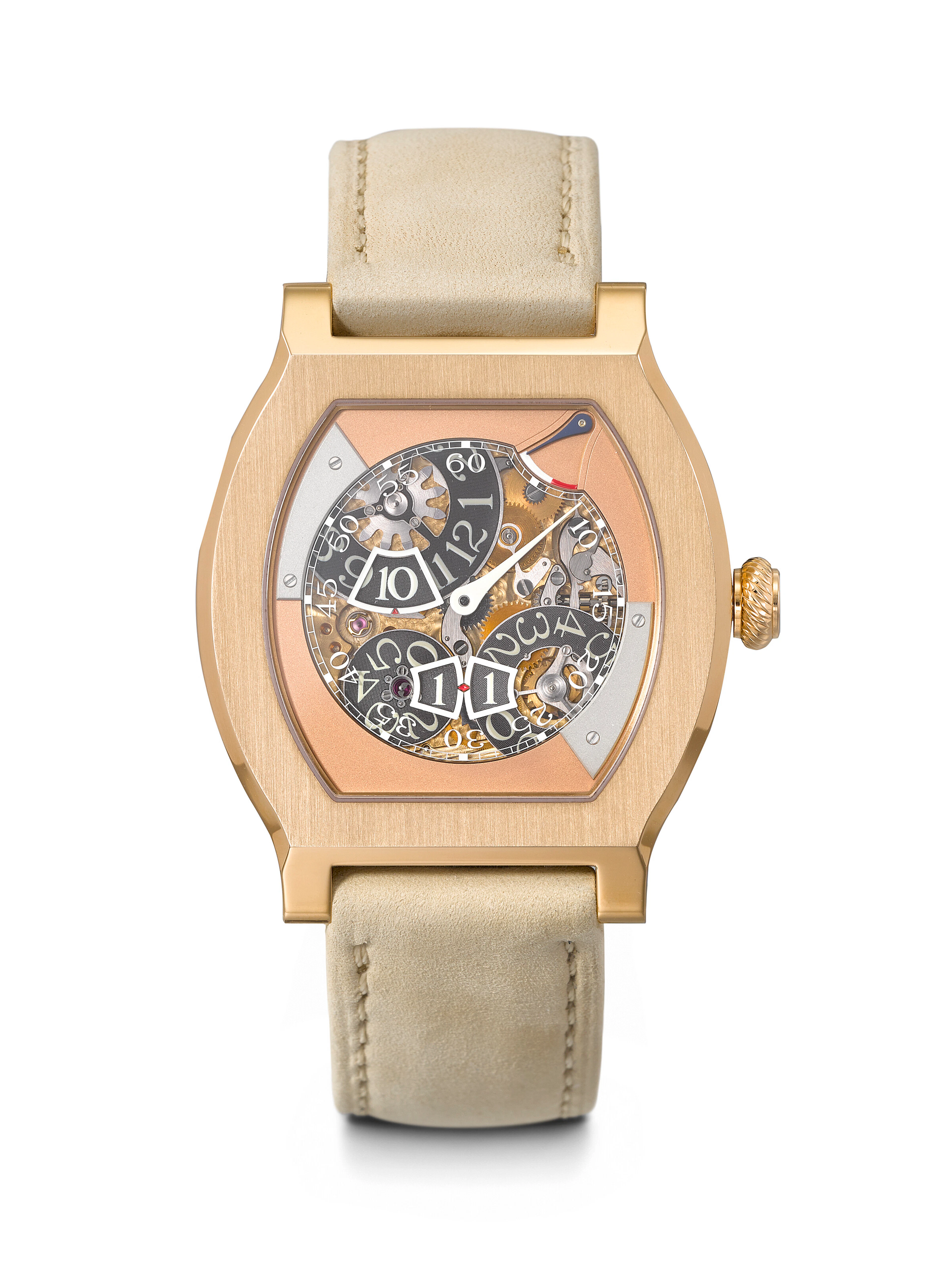 F.p. Journe. A Very Rare and Important 18K Pink Gold Limited Edition