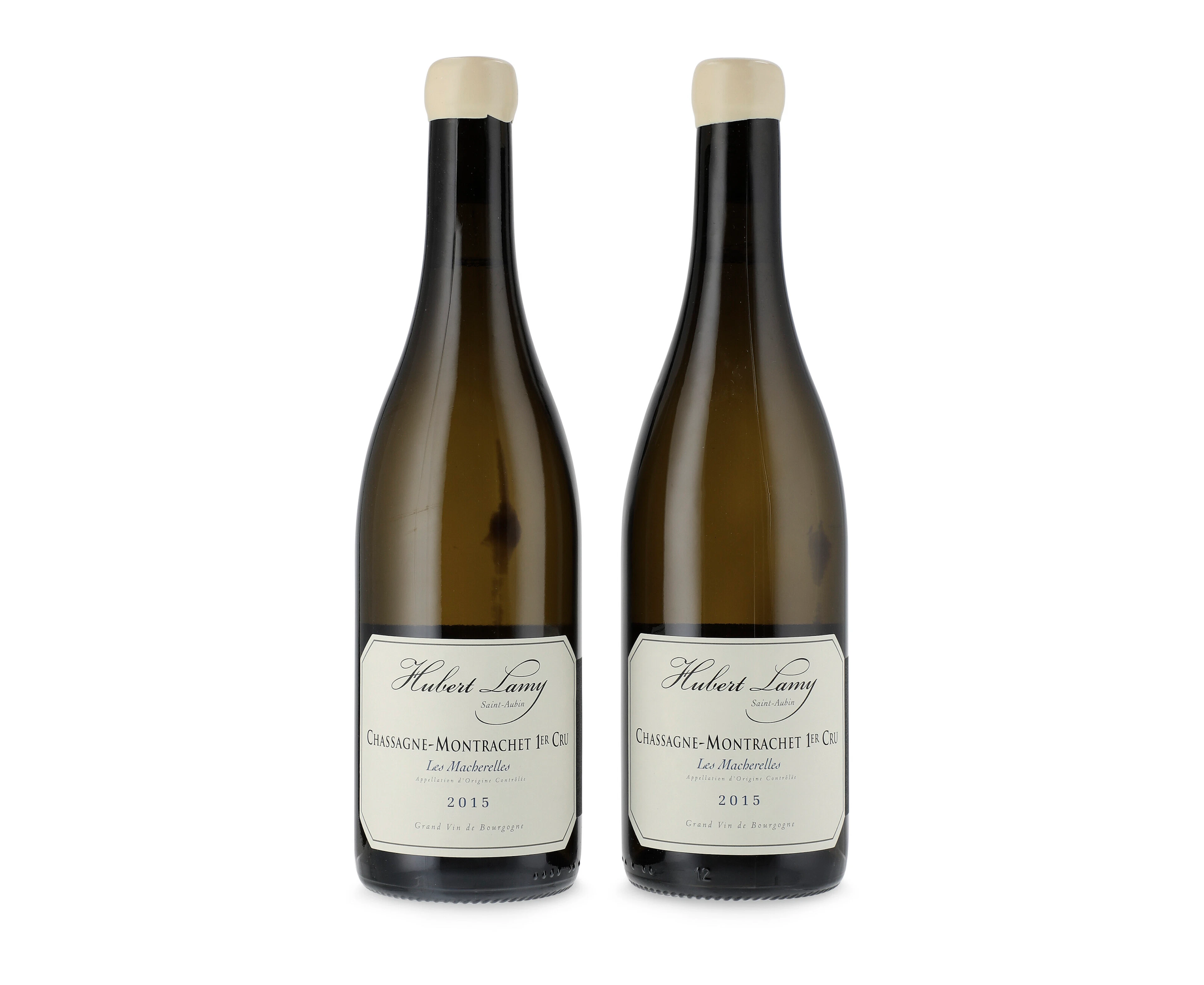 Mixed 2014 & 2015 Hubert Lamy, Chassagne-Montrachet, Les Macherelles