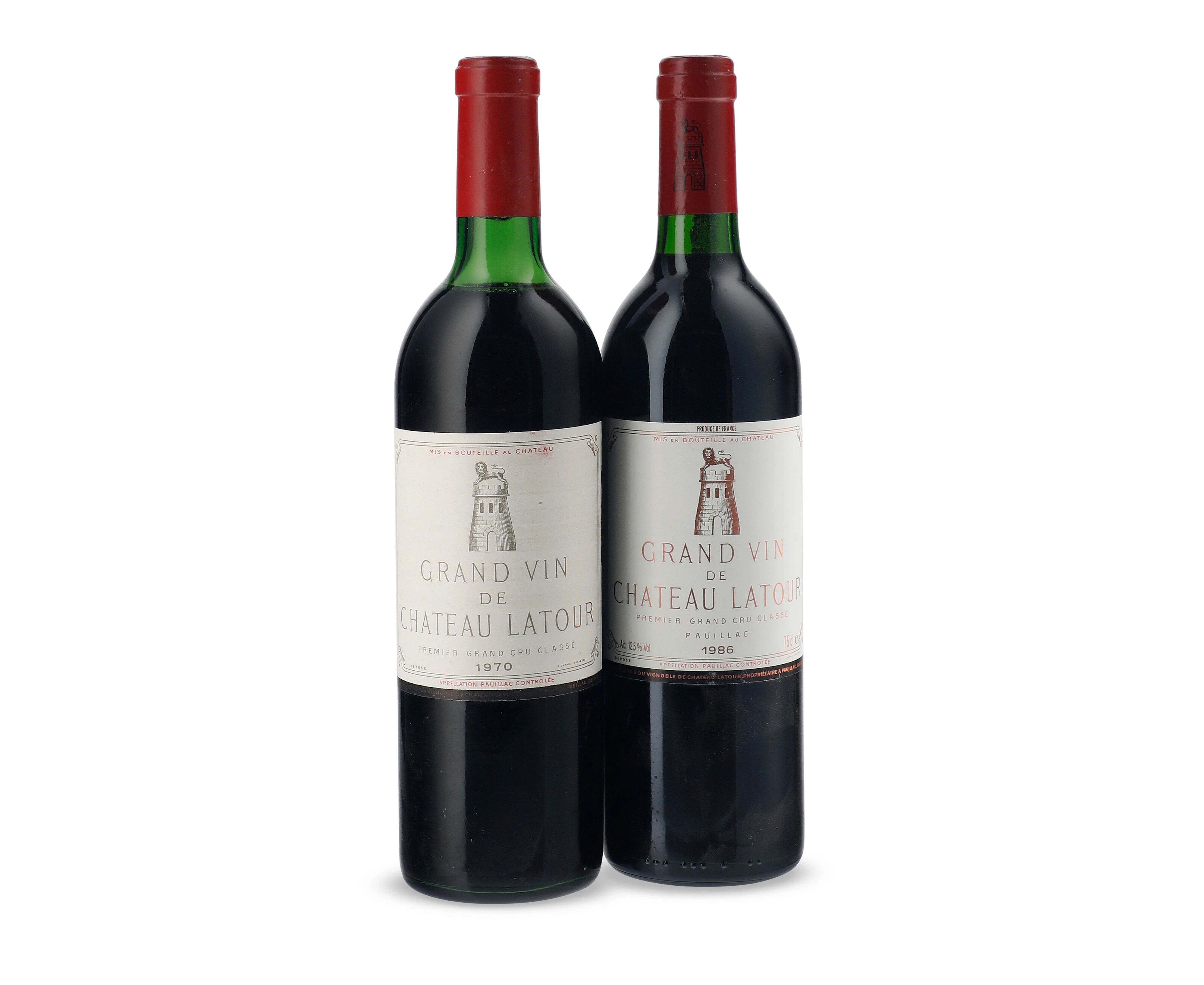 Château Latour 'Vertical' 1986 - 1970