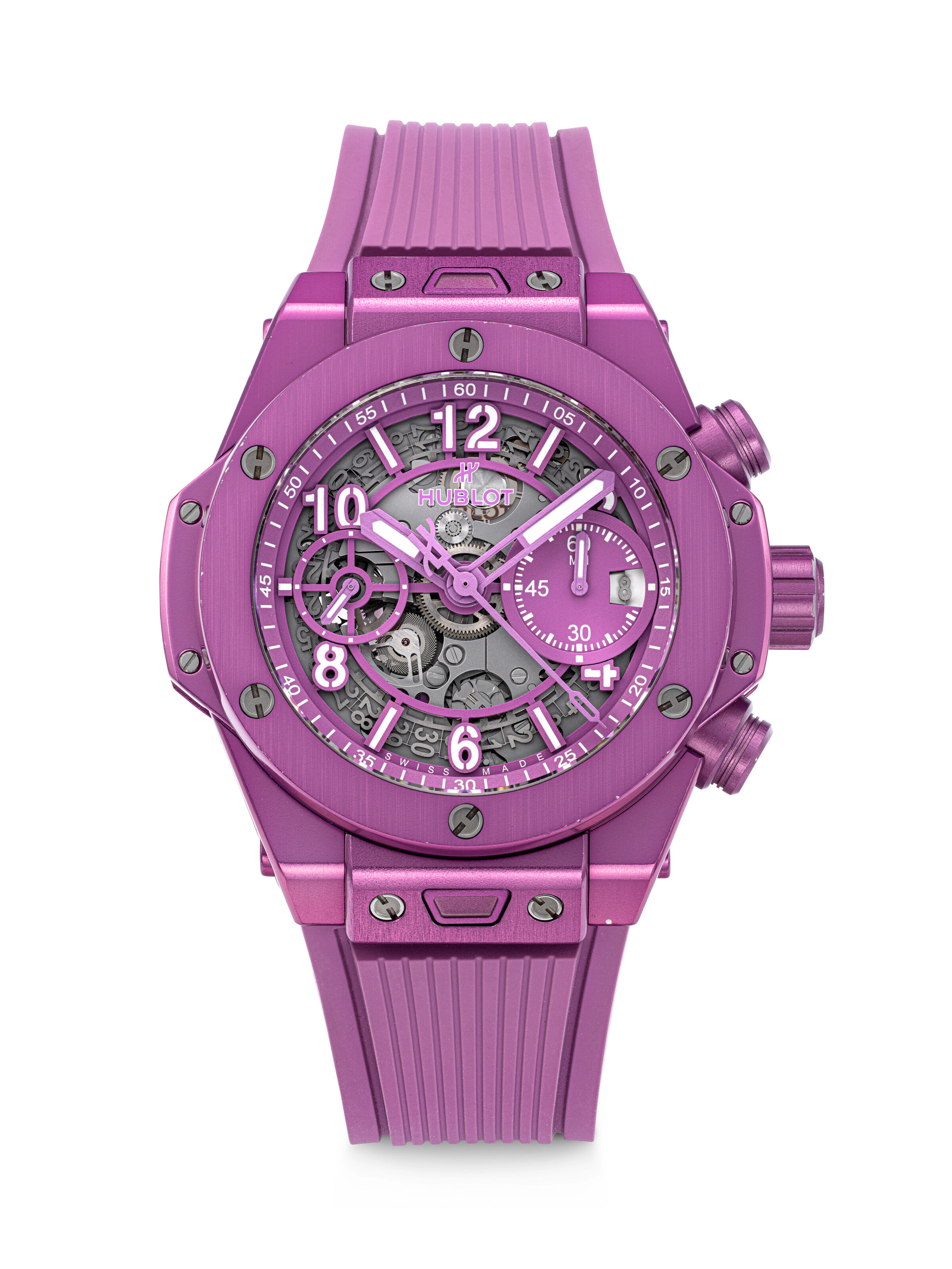 Hublot, Limited Edition of 200 Pieces, Big Bang Unico Summer Purple
