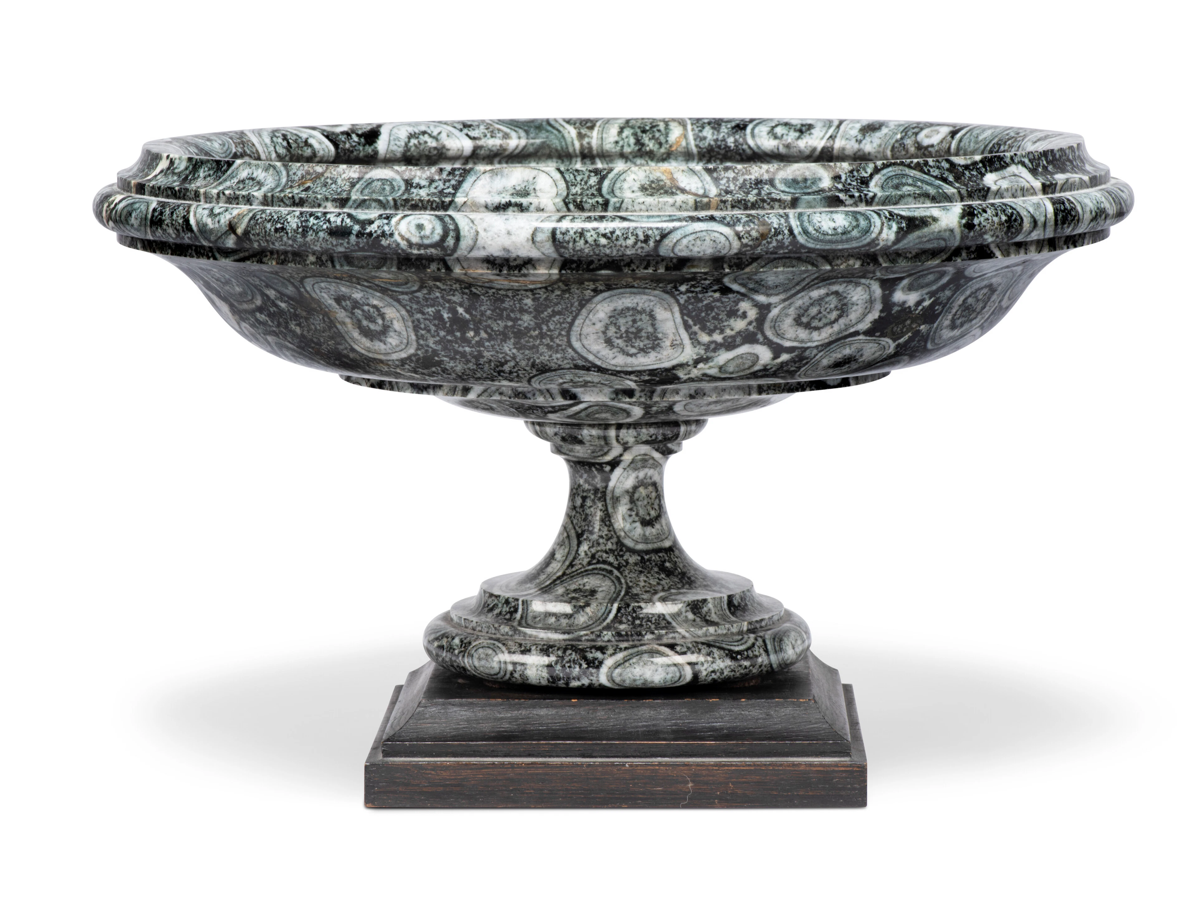 An French Orbicular Diorite Tazza