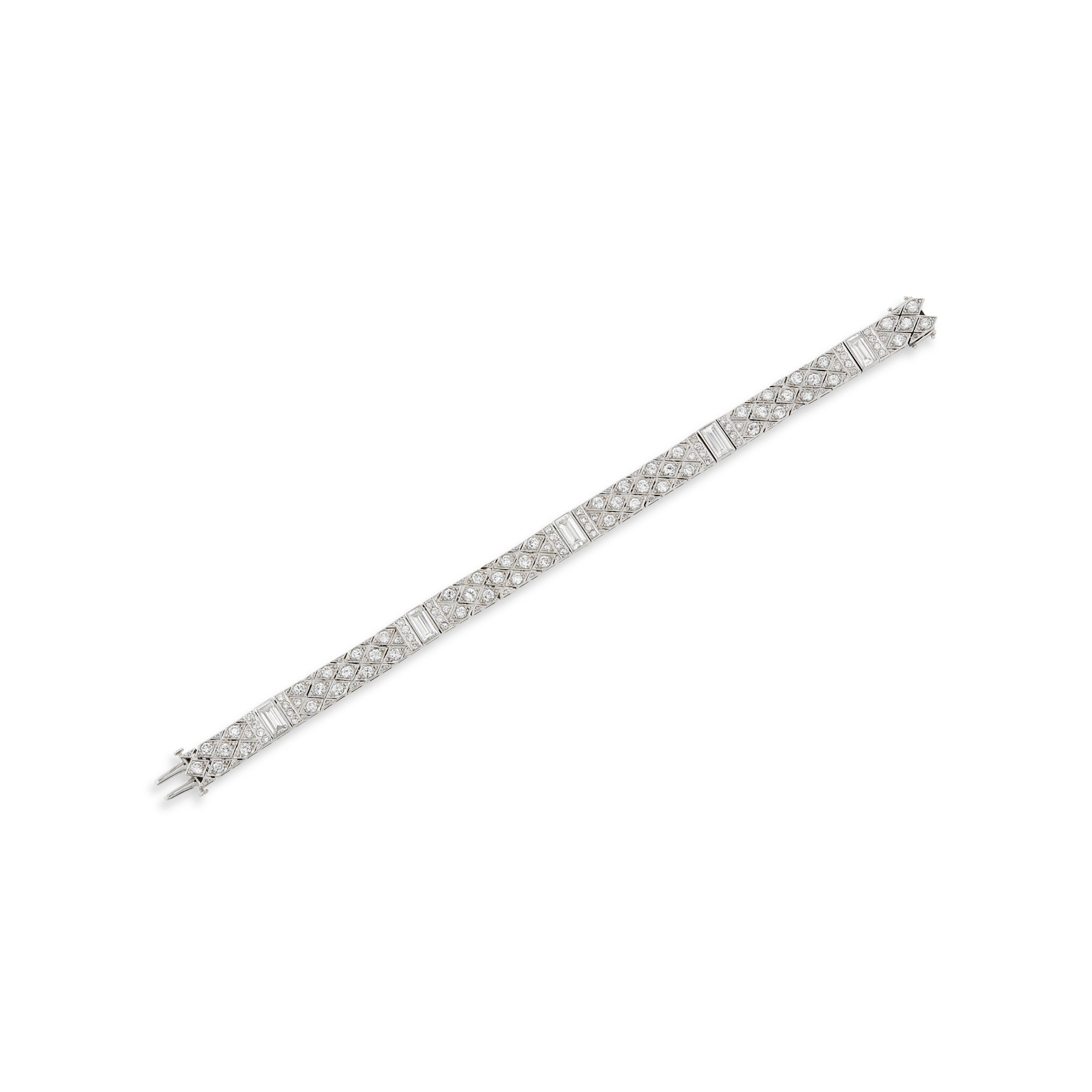 Tiffany & Co. Art Deco Diamond Bracelet