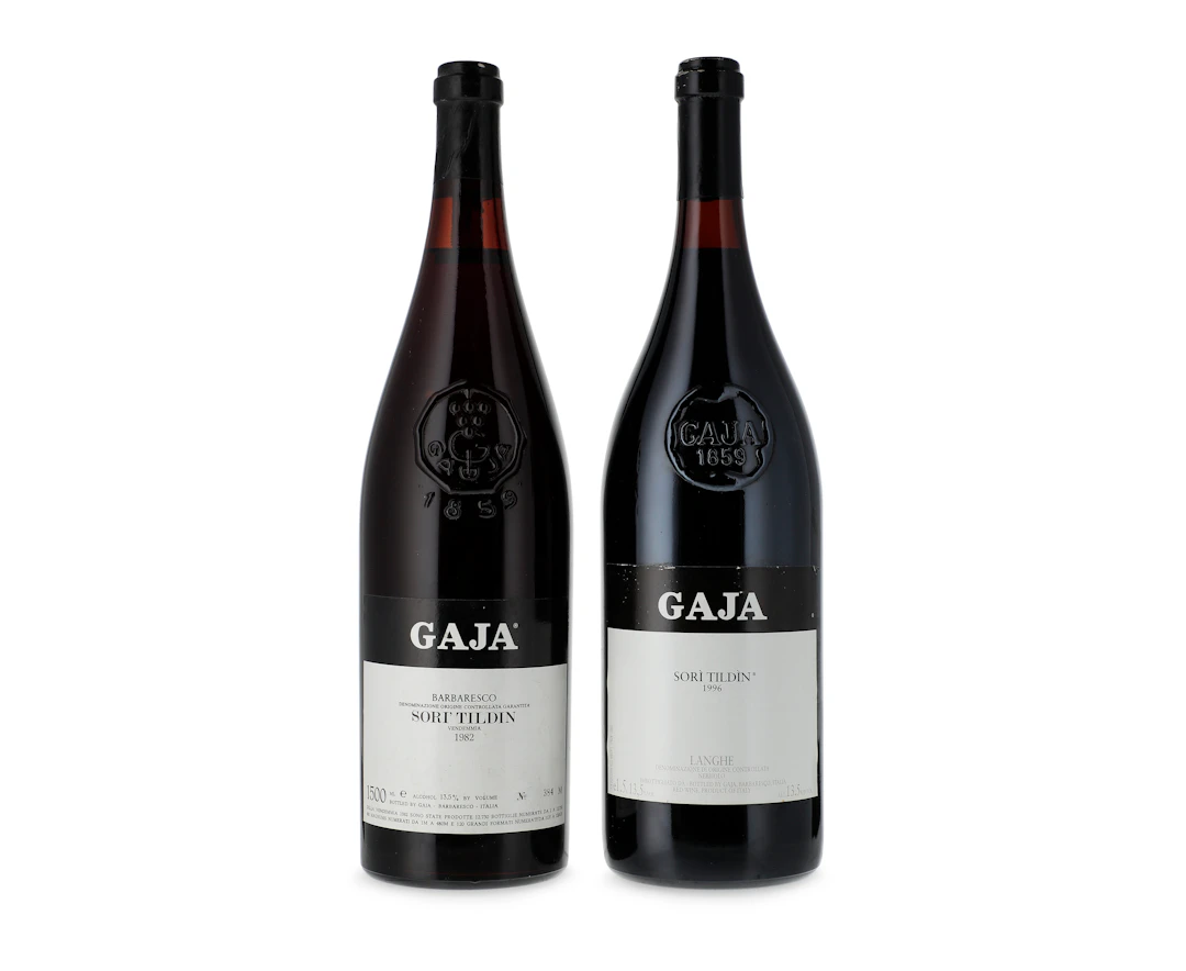 Mixed 1982 & 1996 Gaja, Barbaresco, Sori Tildin