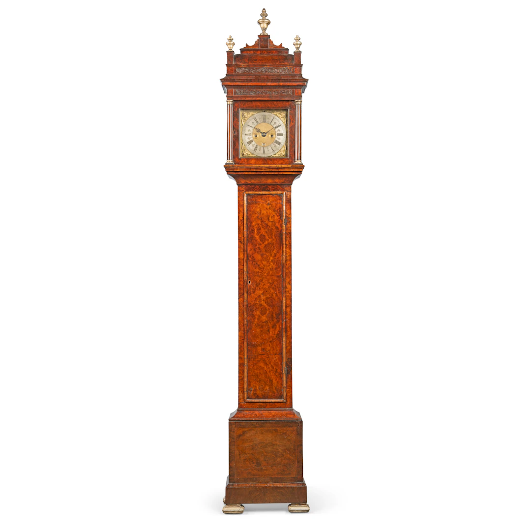 A Queen Anne Walnut ‘Miniature’ Longcase Clock with Pull Quarter Repeat