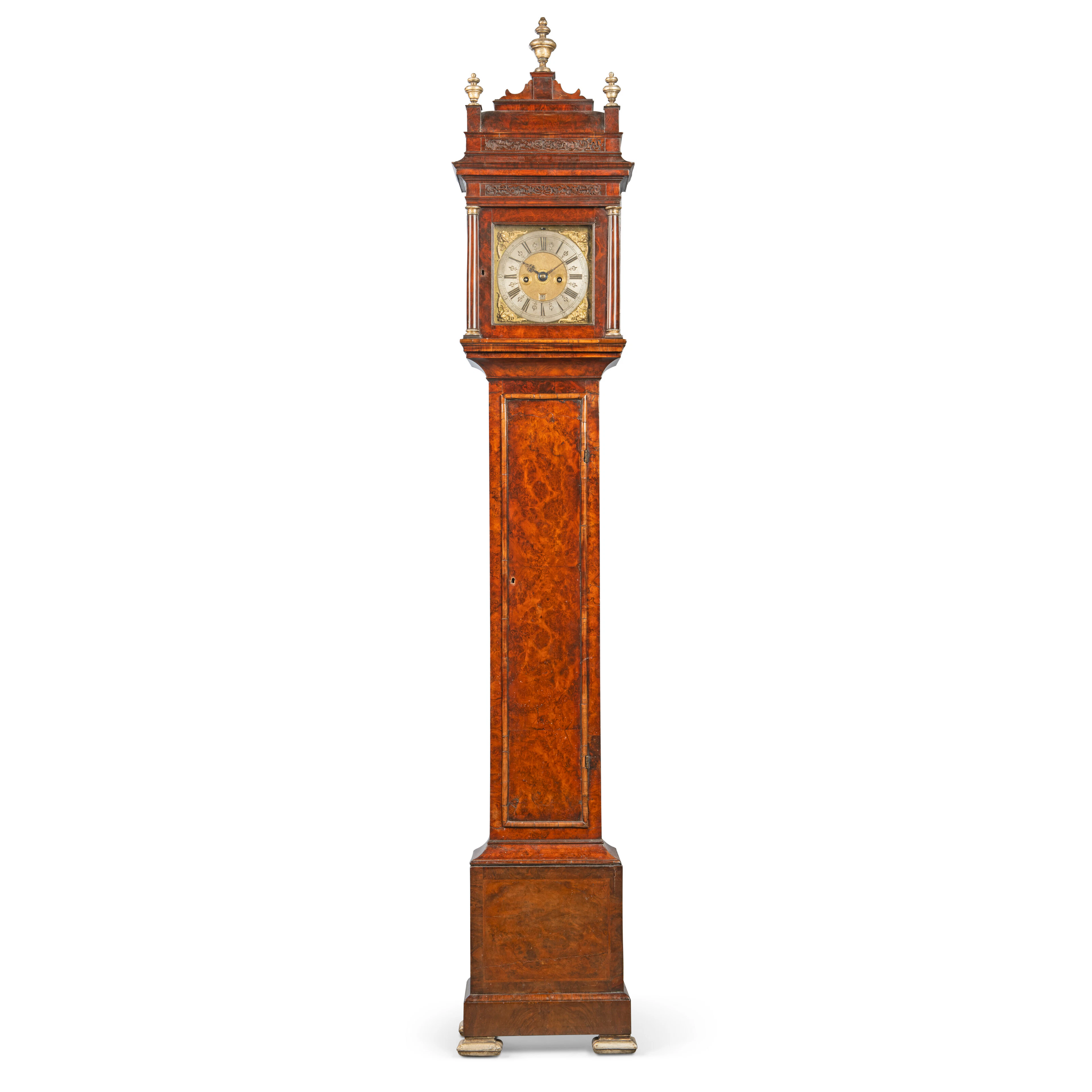 A Queen Anne Walnut ‘Miniature’ Longcase Clock with Pull Quarter Repeat