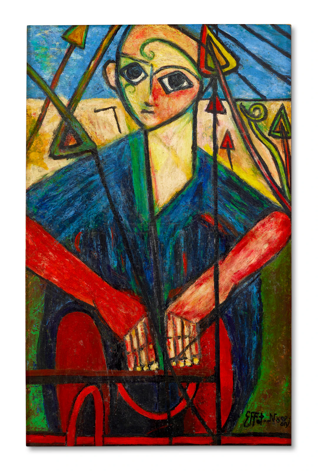 Effat Naghi (1905, Alexandria – 1994, Cairo)