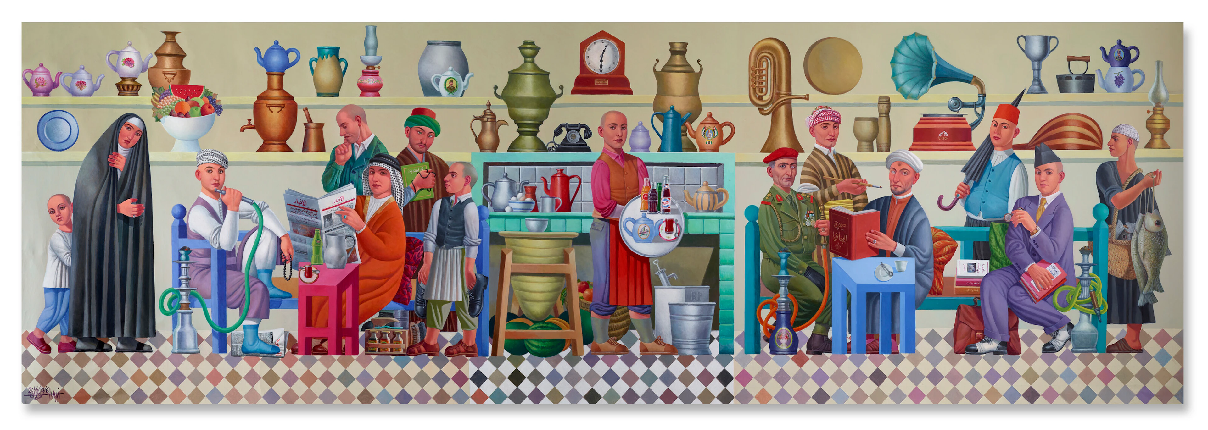 Faisel Laibi Sahi (B. 1947, Basra)