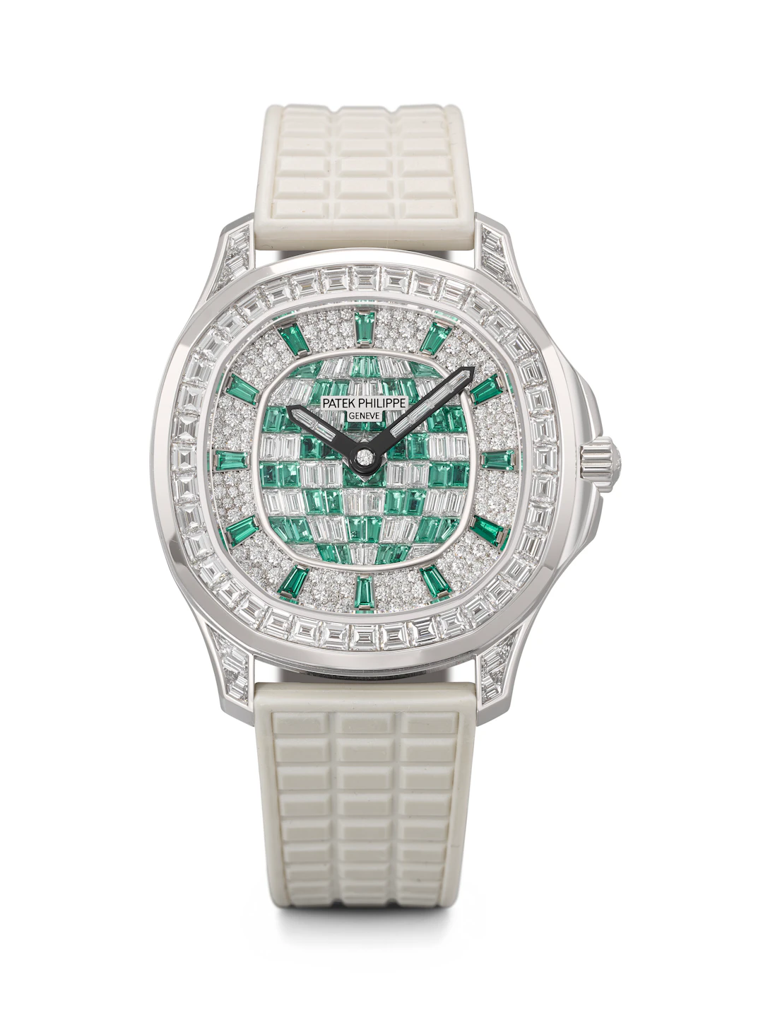 Patek Philippe. A Supremely Rare and Mesmerizing 18K White Gold, Diamond