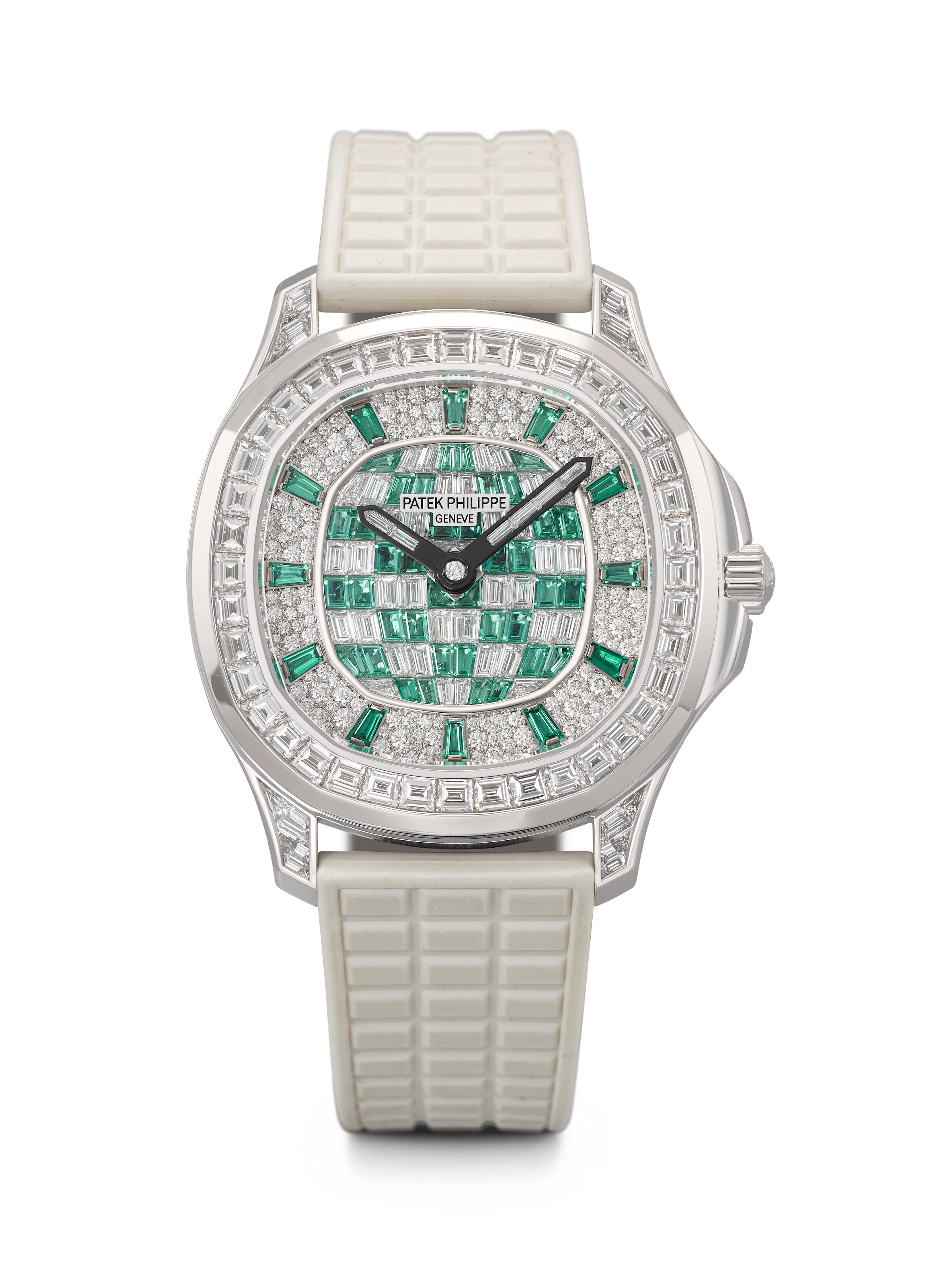 Patek Philippe. A Supremely Rare and Mesmerizing 18K White Gold, Diamond