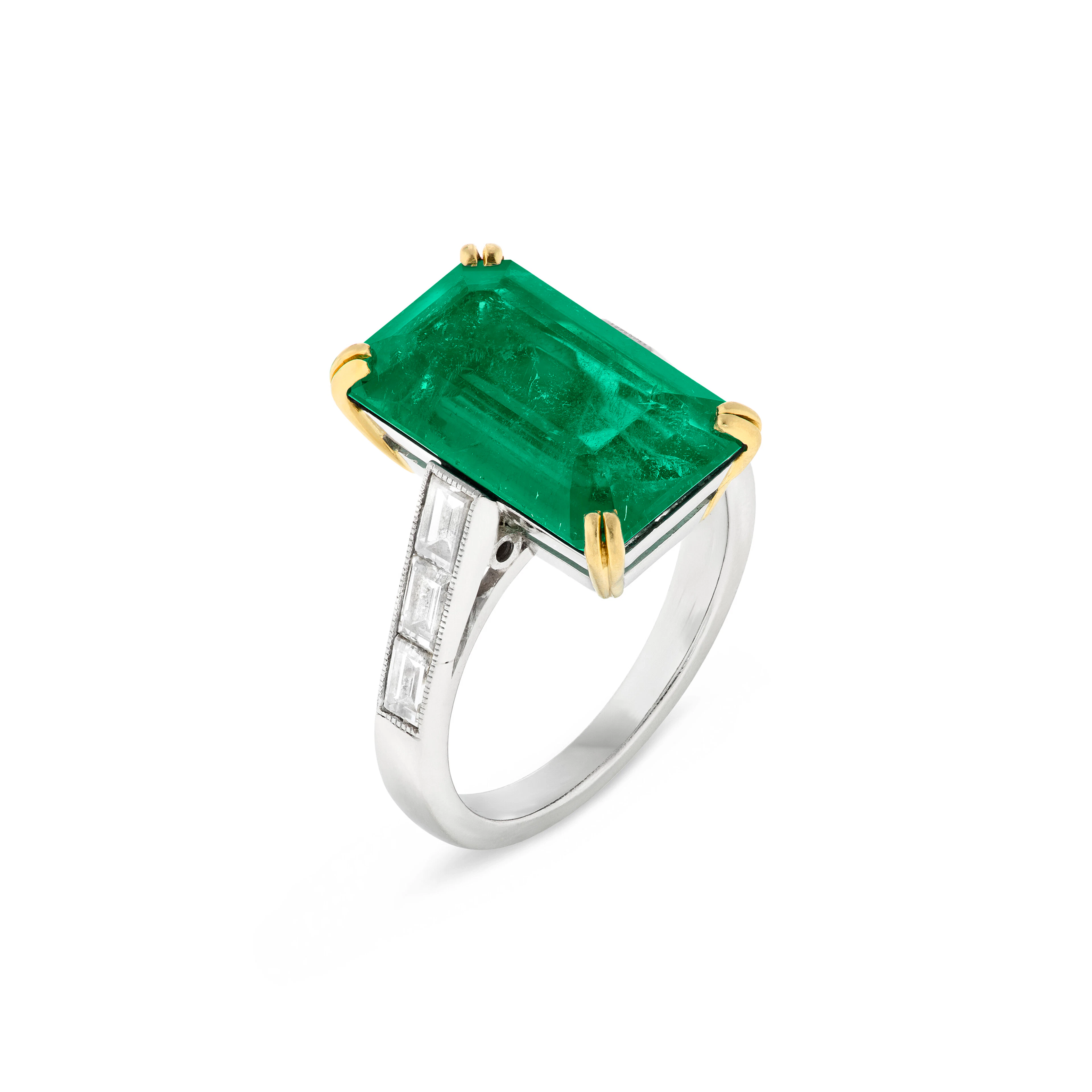 Cartier Emerald and Diamond Ring
