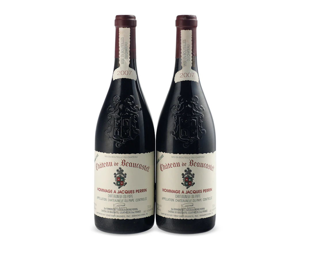 Château De Beaucastel, Châteauneuf-Du-Pape Hommage À Jacques Perrin 2007