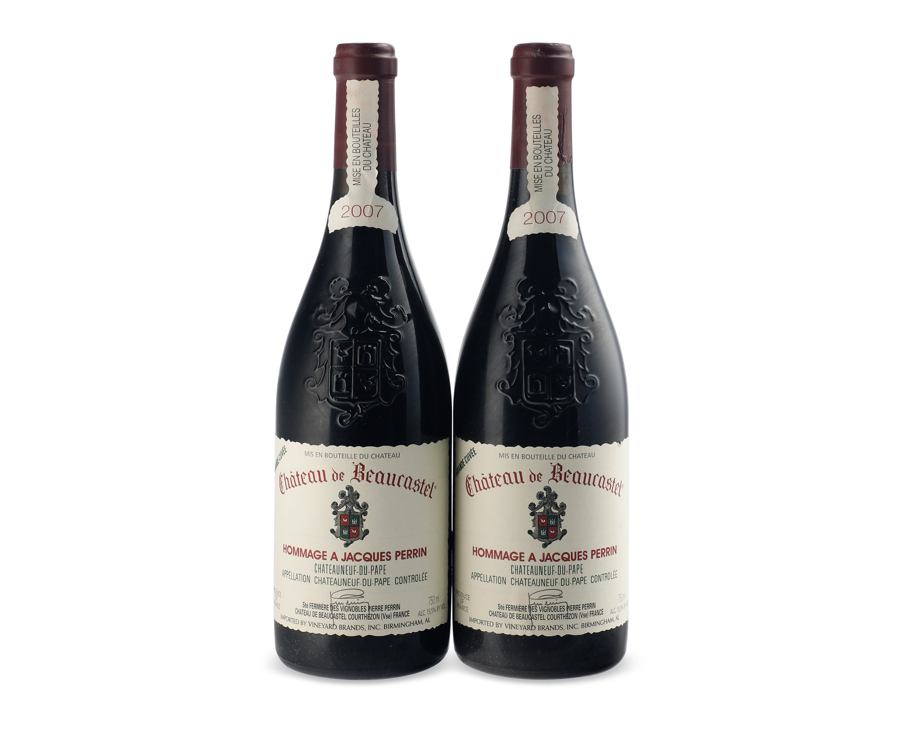 Château De Beaucastel, Châteauneuf-Du-Pape Hommage À Jacques Perrin 2007