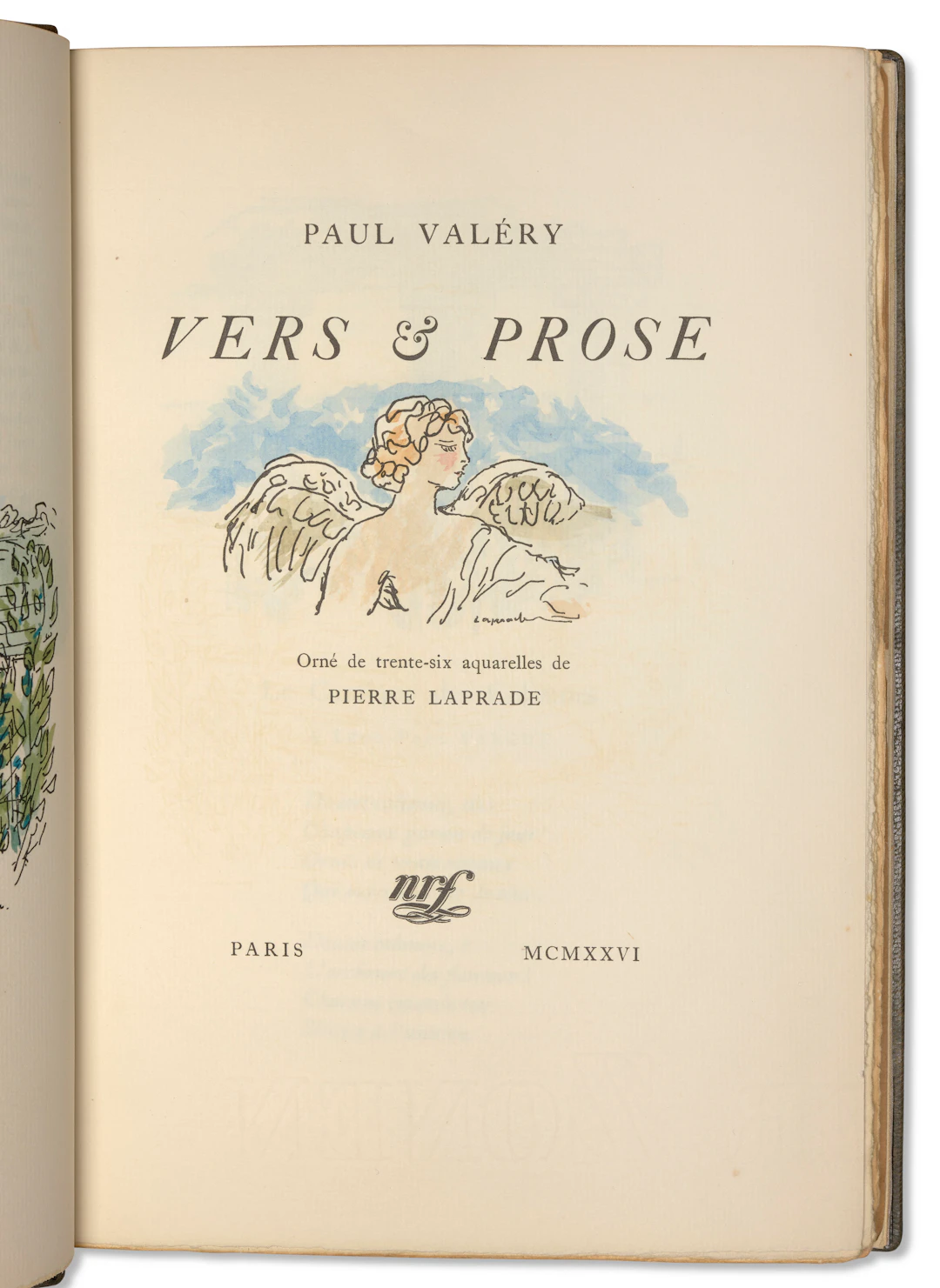 Valéry, Paul (1871-1945) Et Pierre Laprade (1875-1931)