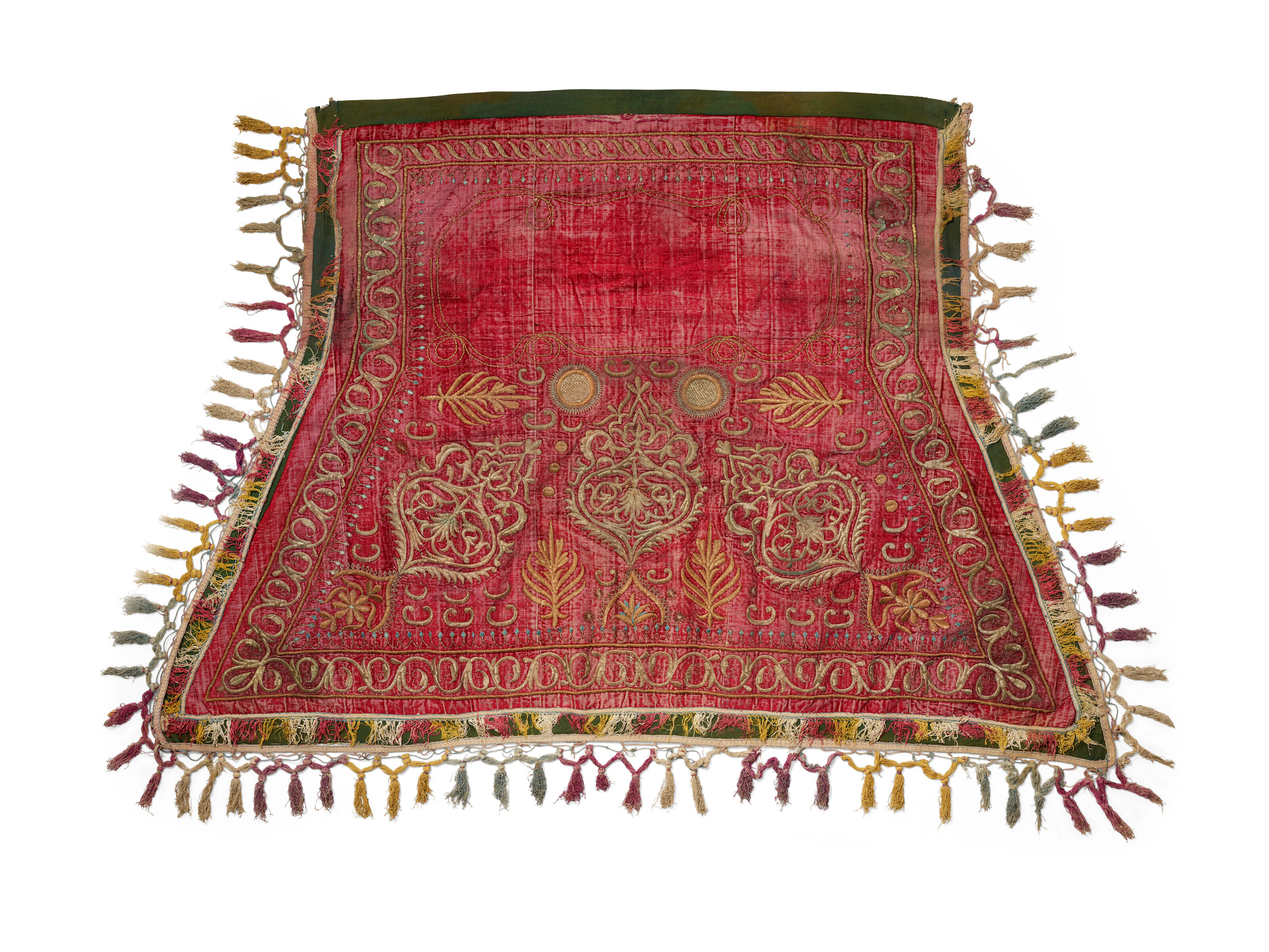 A Rare Ottoman Saddle Cloth