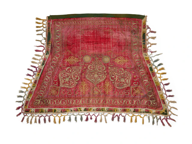 A Rare Ottoman Saddle Cloth