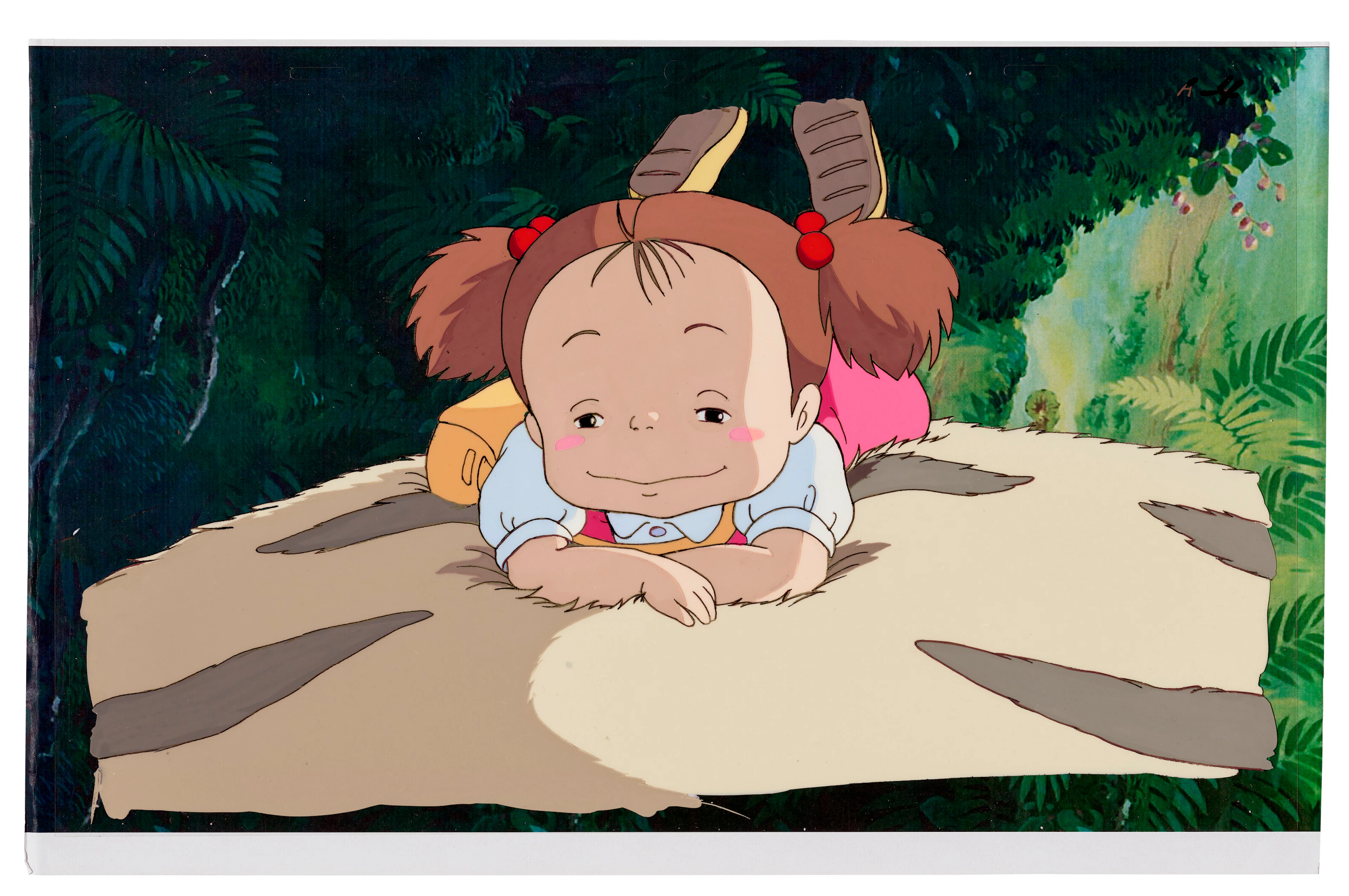 My Neighbor Totoro - Mei on Totoro's Belly, 1988