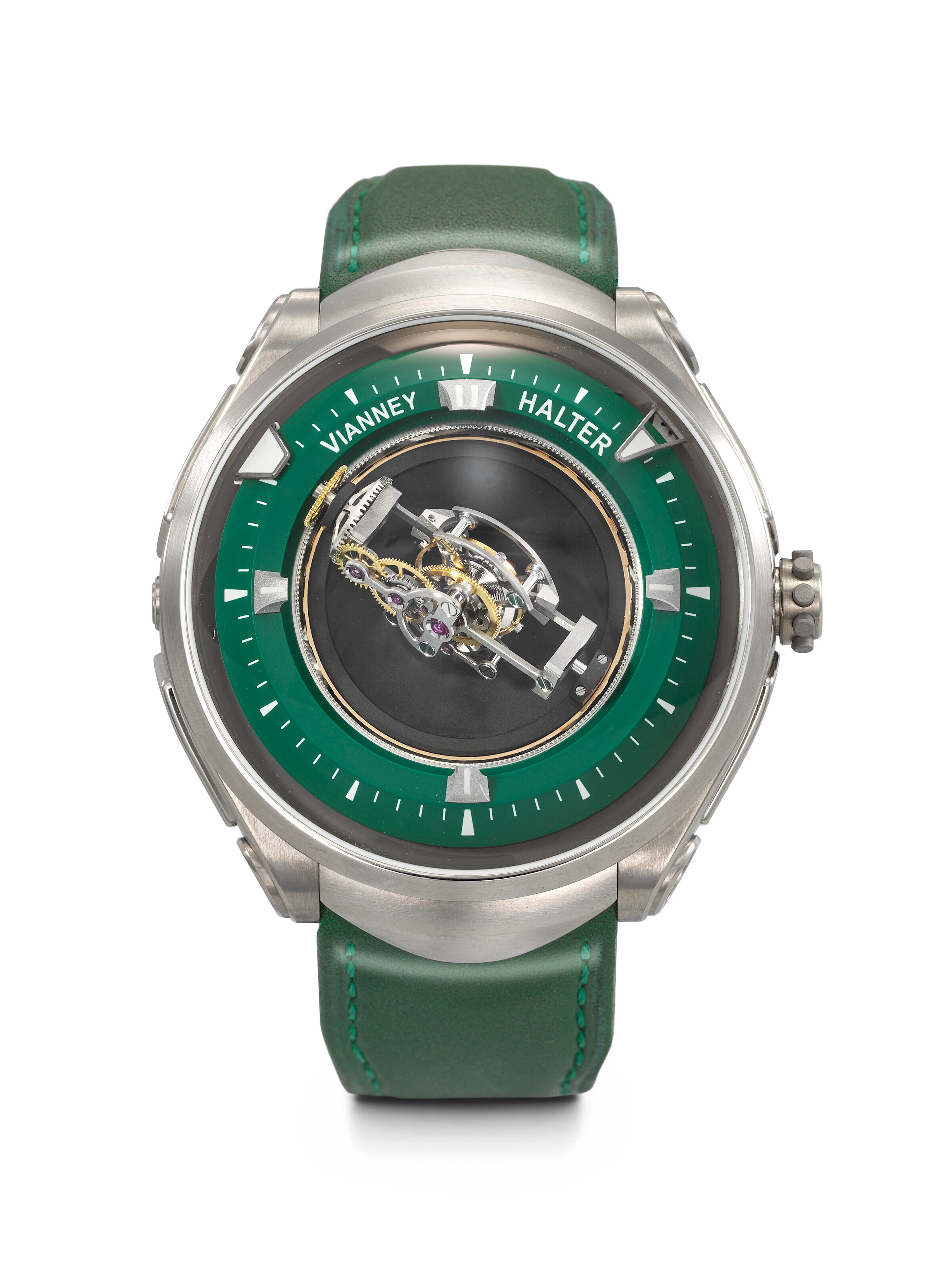 VIANNEY HALTER. A UNIQUE AND AVANT-GARDE TITANIUM TRIPLE AXIS TOURBILLON
