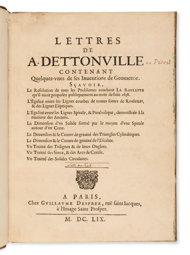Pascal, Blaise (1623-1662)