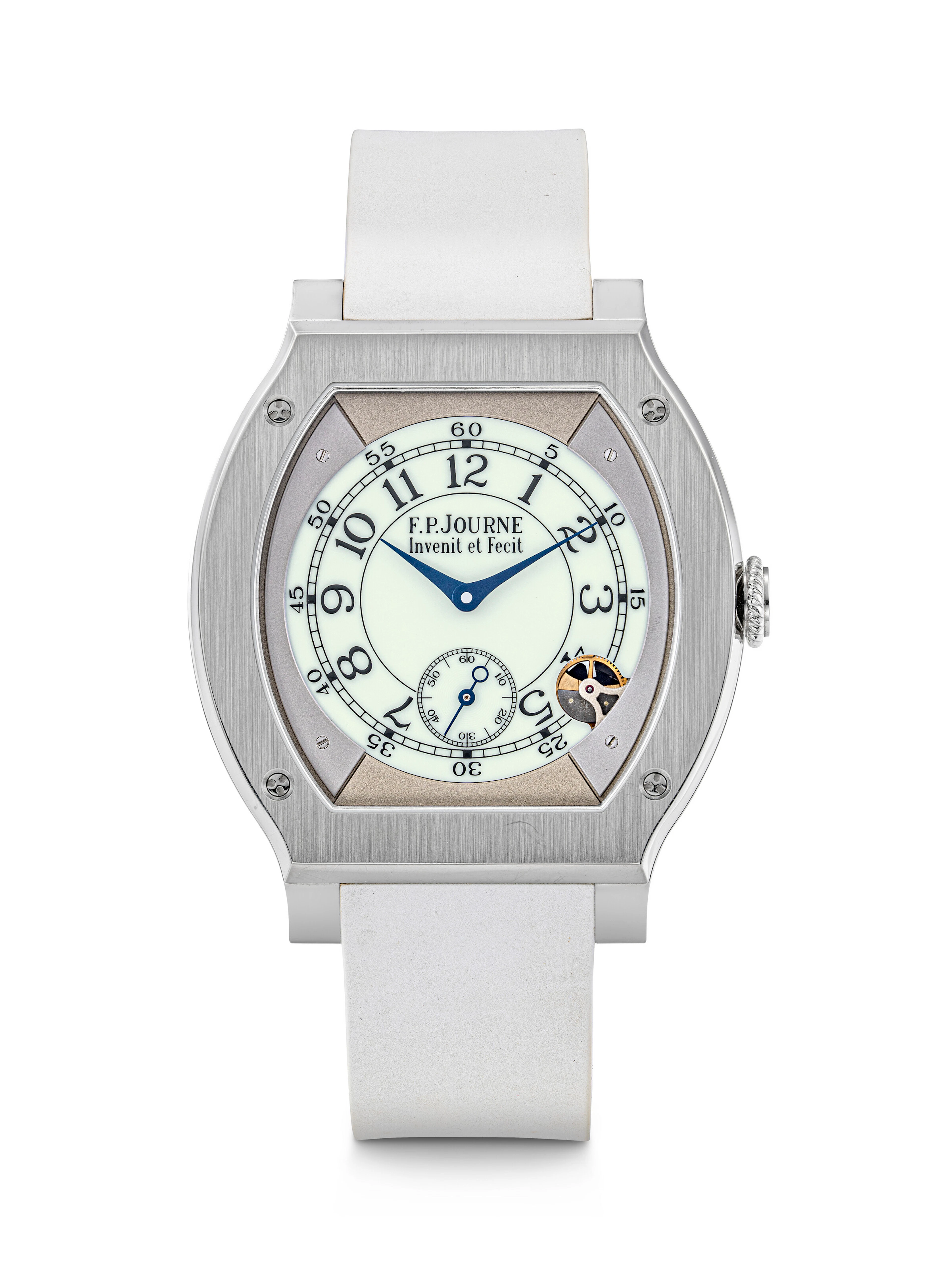 F.p. Journe. An Innovative Titanium Tonneau Shaped Wristwatch