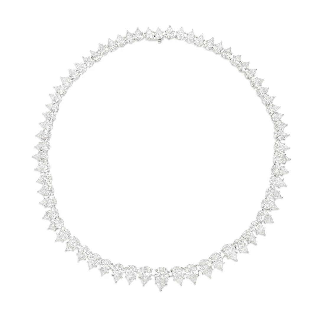 Diamond Rivière Necklace